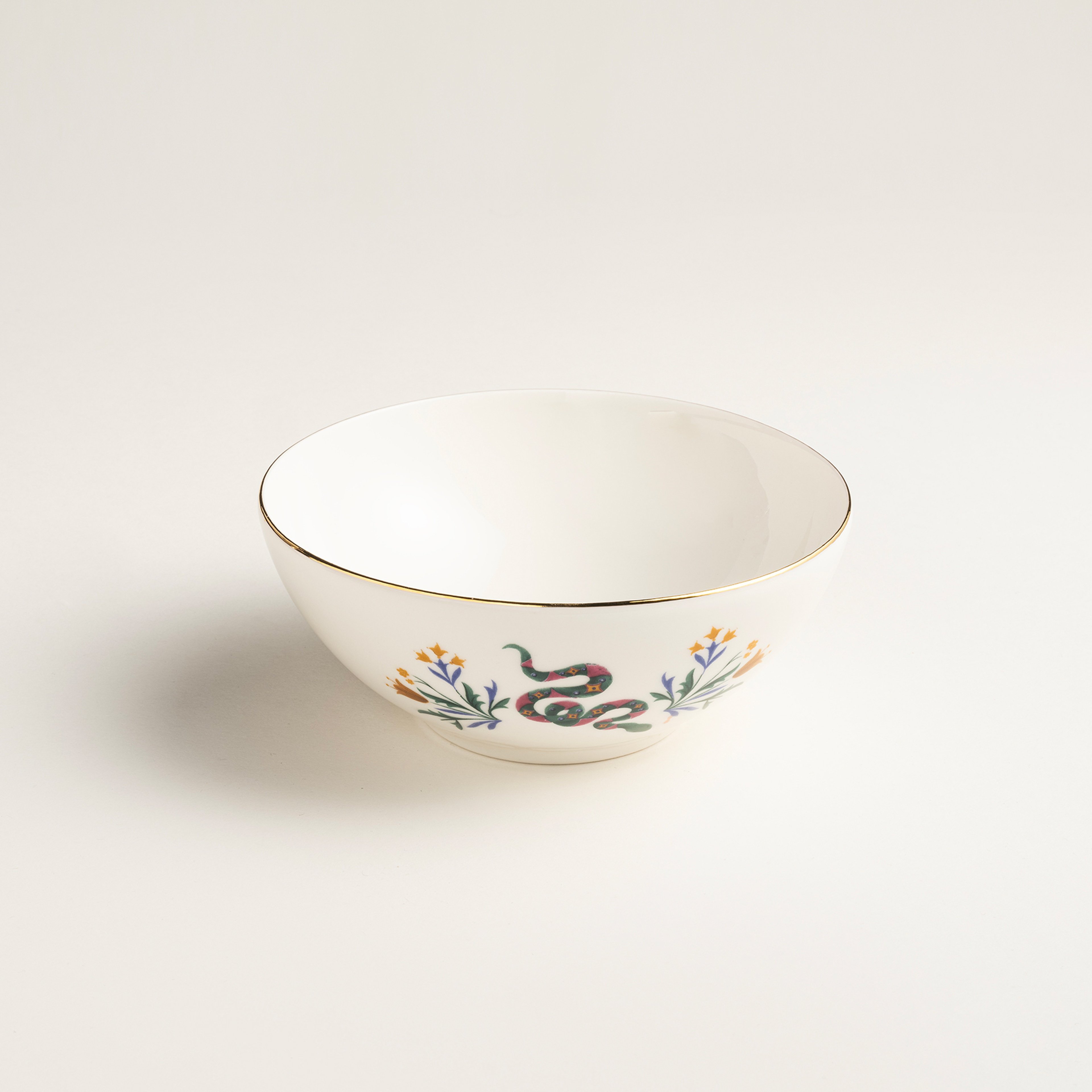 Gediz Porselen Kase 15 Cm Renkli