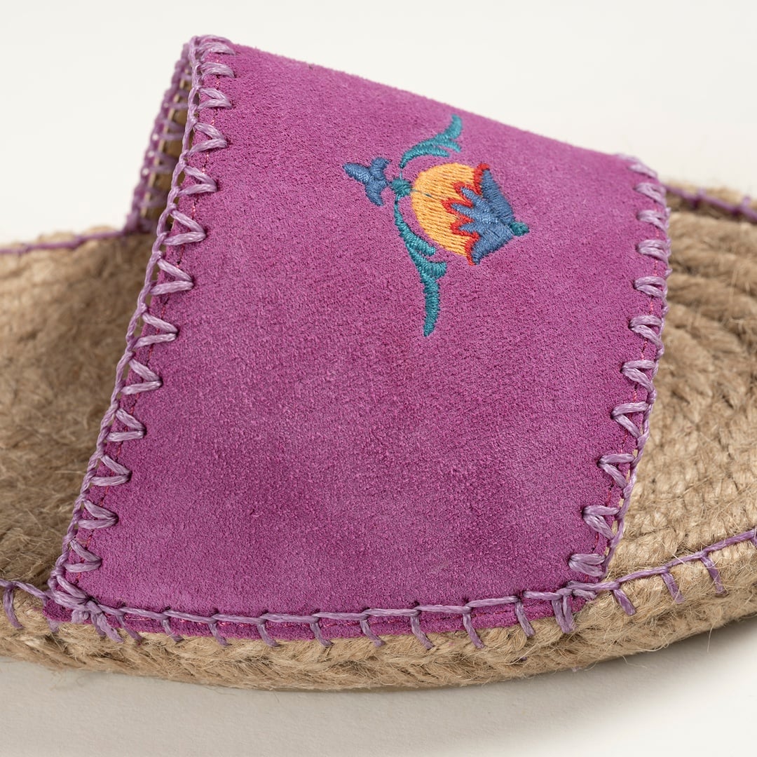 Florya Jüt Terlik Fuşya