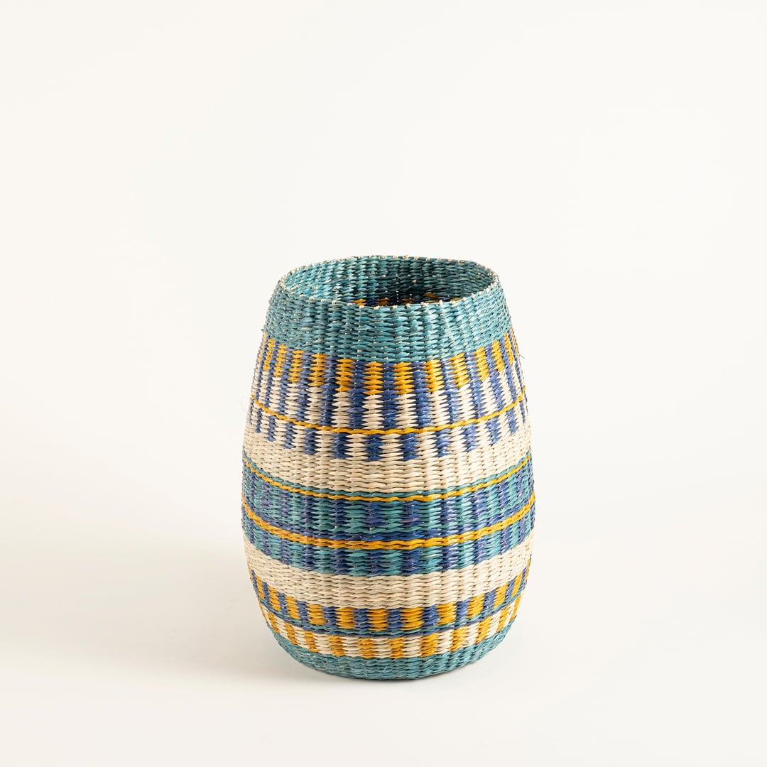 Tam Dao Deniz Çayırı Sepet 26x32 Cm Renkli