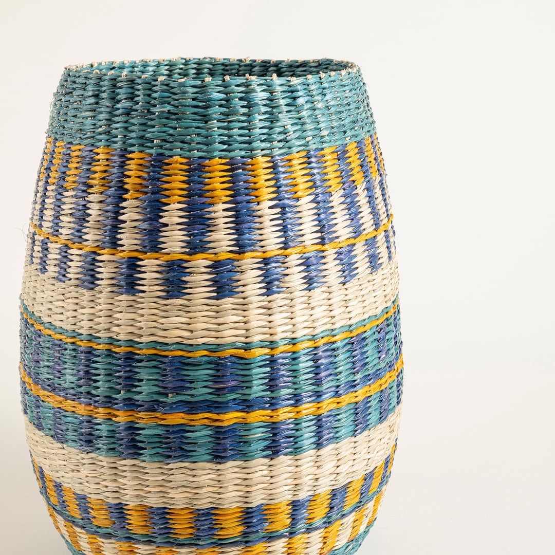 Tam Dao Deniz Çayırı Sepet 26x32 Cm Renkli