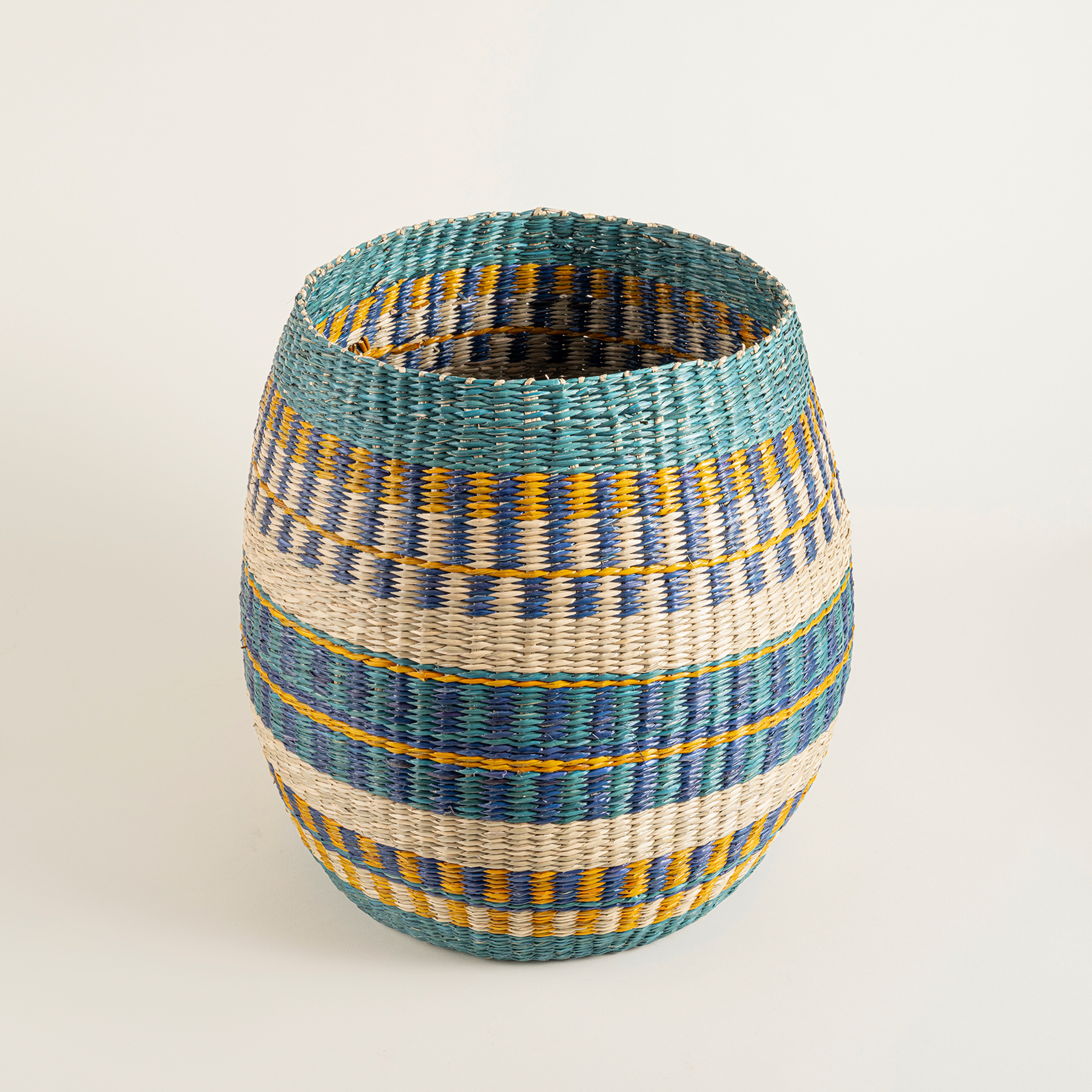 Tam Dao Deniz Çayırı Sepet 35x37 Cm Renkli