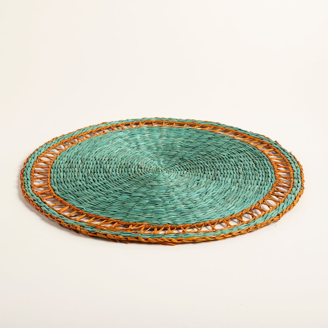 Tam Dao Deniz Çayırı Amerikan Servis 38x38x0.3 Cm Renkli