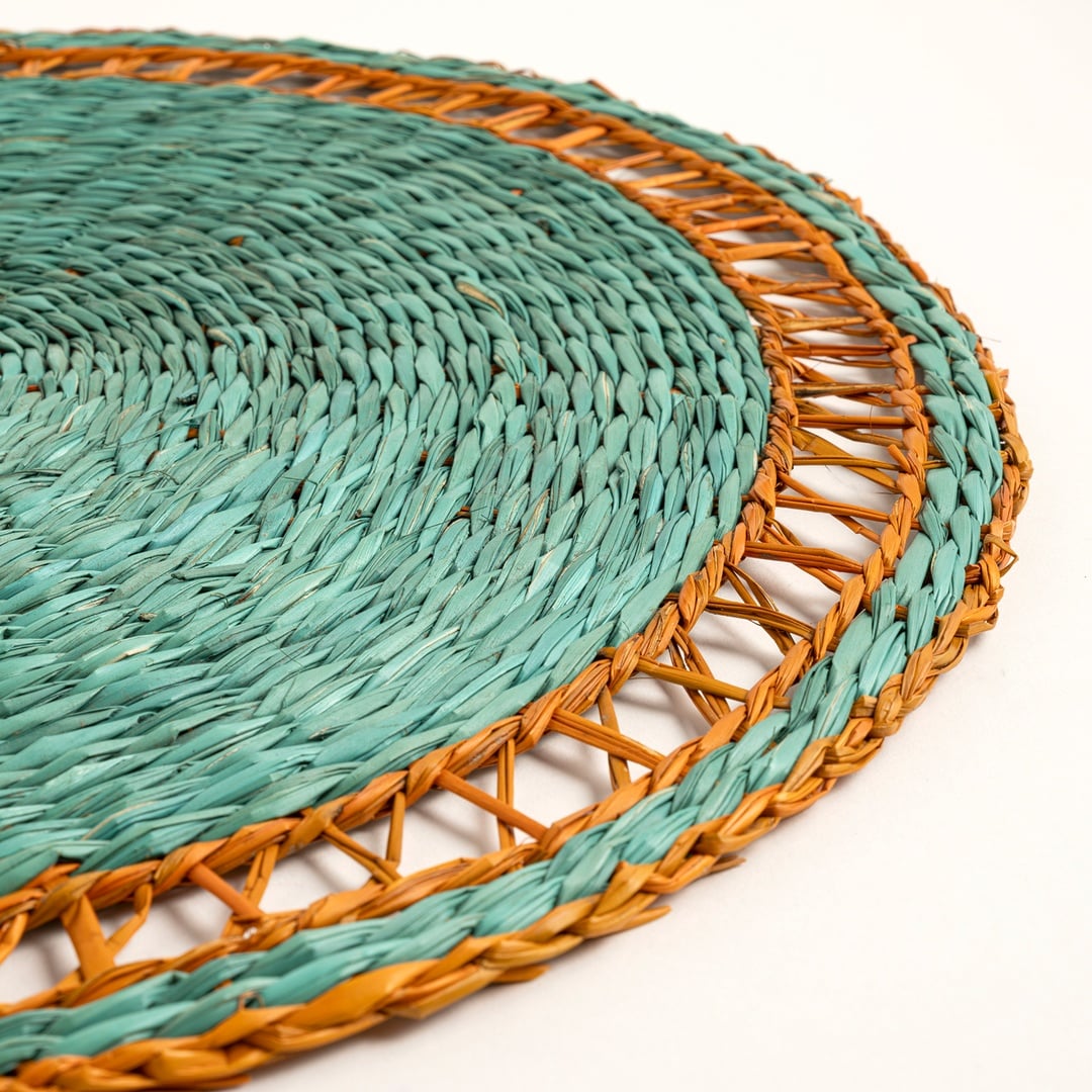 Tam Dao Deniz Çayırı Amerikan Servis 38x38x0.3 Cm Renkli