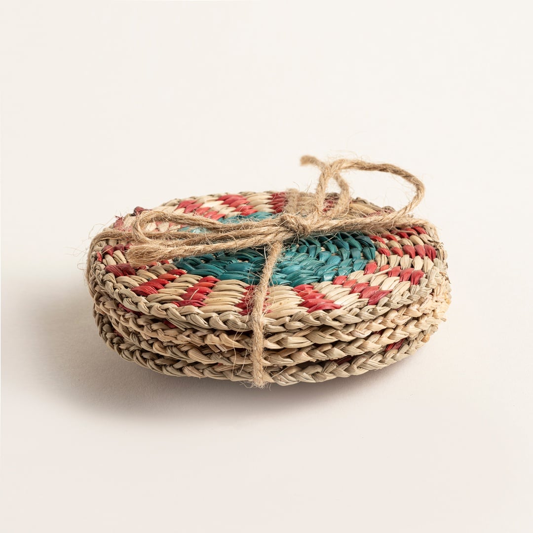 Tam Dao Deniz Çayırı Bardak Altlığı 10 Cm Renkli