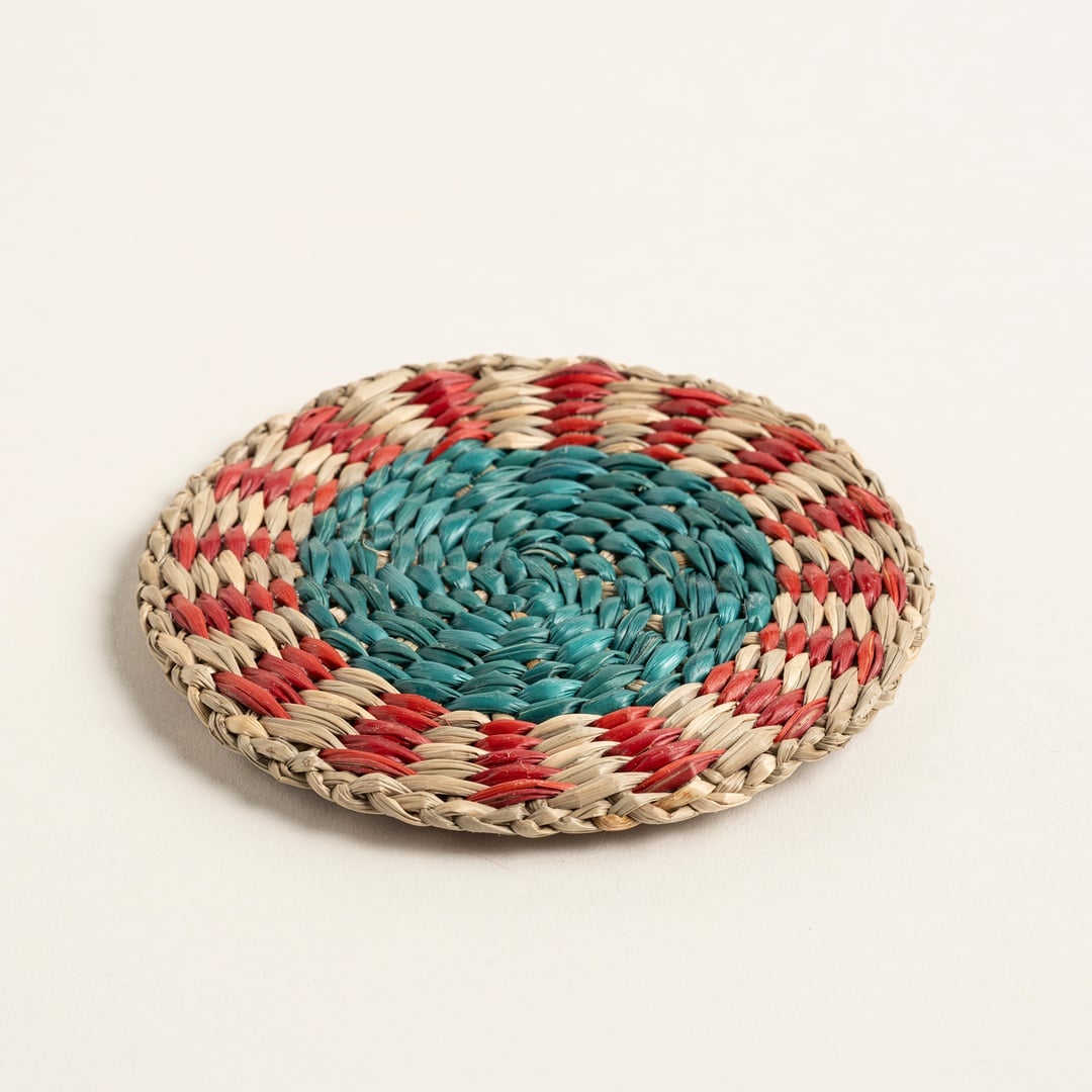 Tam Dao Deniz Çayırı Bardak Altlığı 10 Cm Renkli