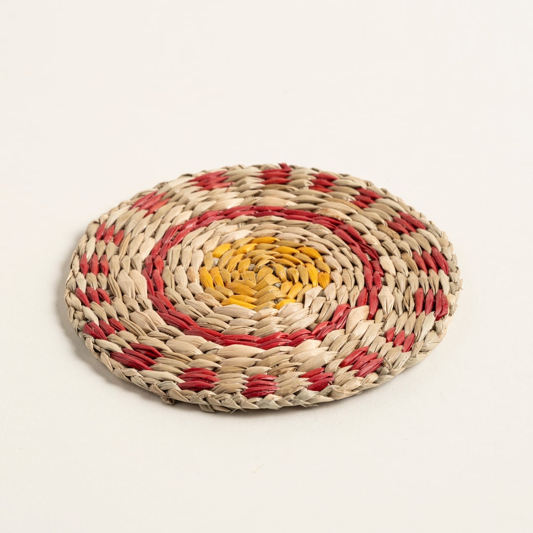 Tam Dao Deniz Çayırı Bardak Altlığı 10 Cm Renkli