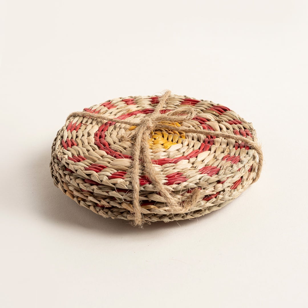 Tam Dao Deniz Çayırı Bardak Altlığı 10 Cm Renkli