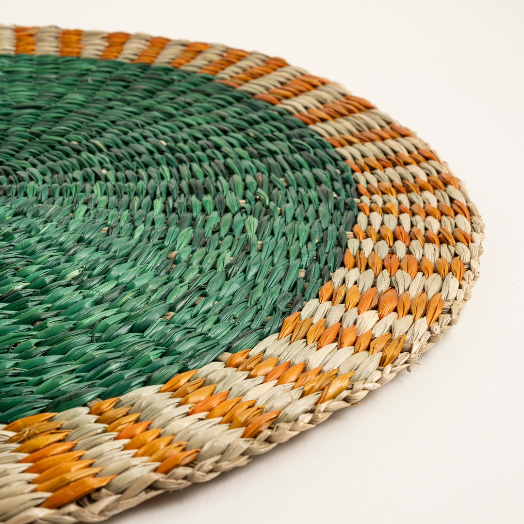 Tam Dao Deniz Çayırı Amerikan Servis 38x38x0.3 Cm Renkli