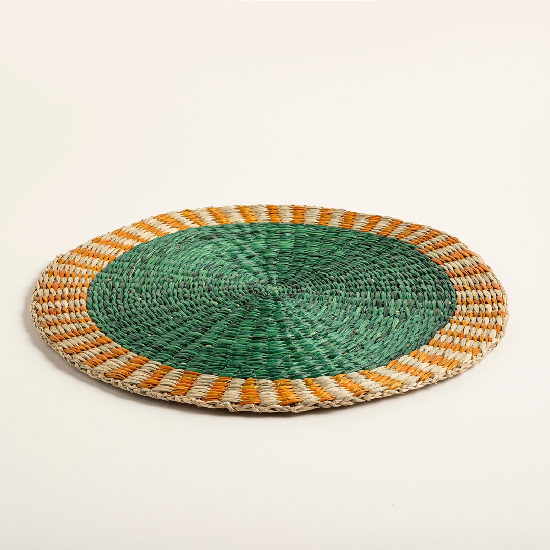 Tam Dao Deniz Çayırı Amerikan Servis 38x38x0.3 Cm Renkli