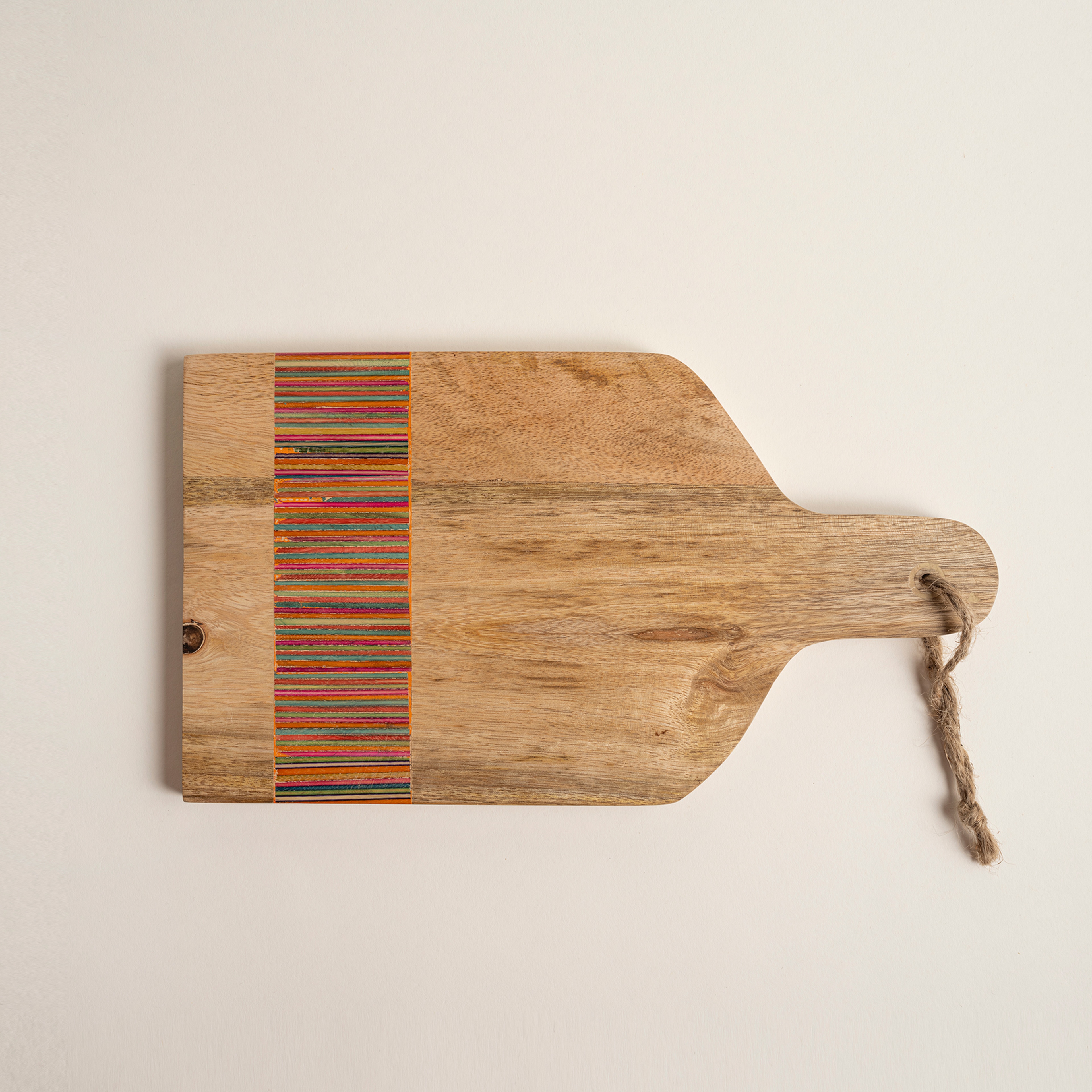 Lakrı Mango Ağacı Sunum Tahtası 30x17x1.5 Cm Natural