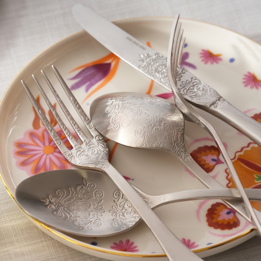 Dume Çelik Tatlı Bıçağı 2x20x0.2 Cm Mat Gümüş