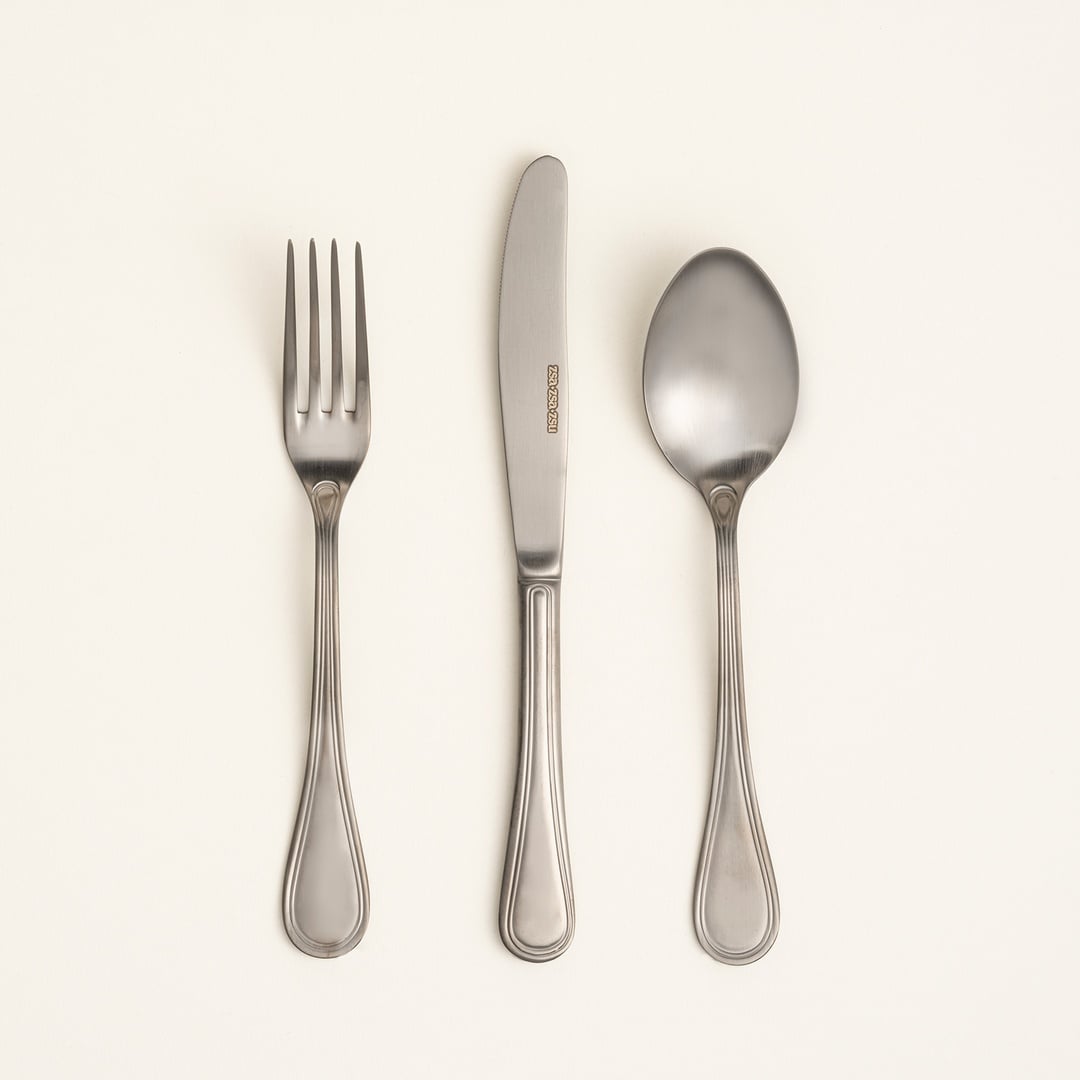 Dume Çelik Tatlı Bıçağı 2x20x0.2 Cm Mat Antrasıt