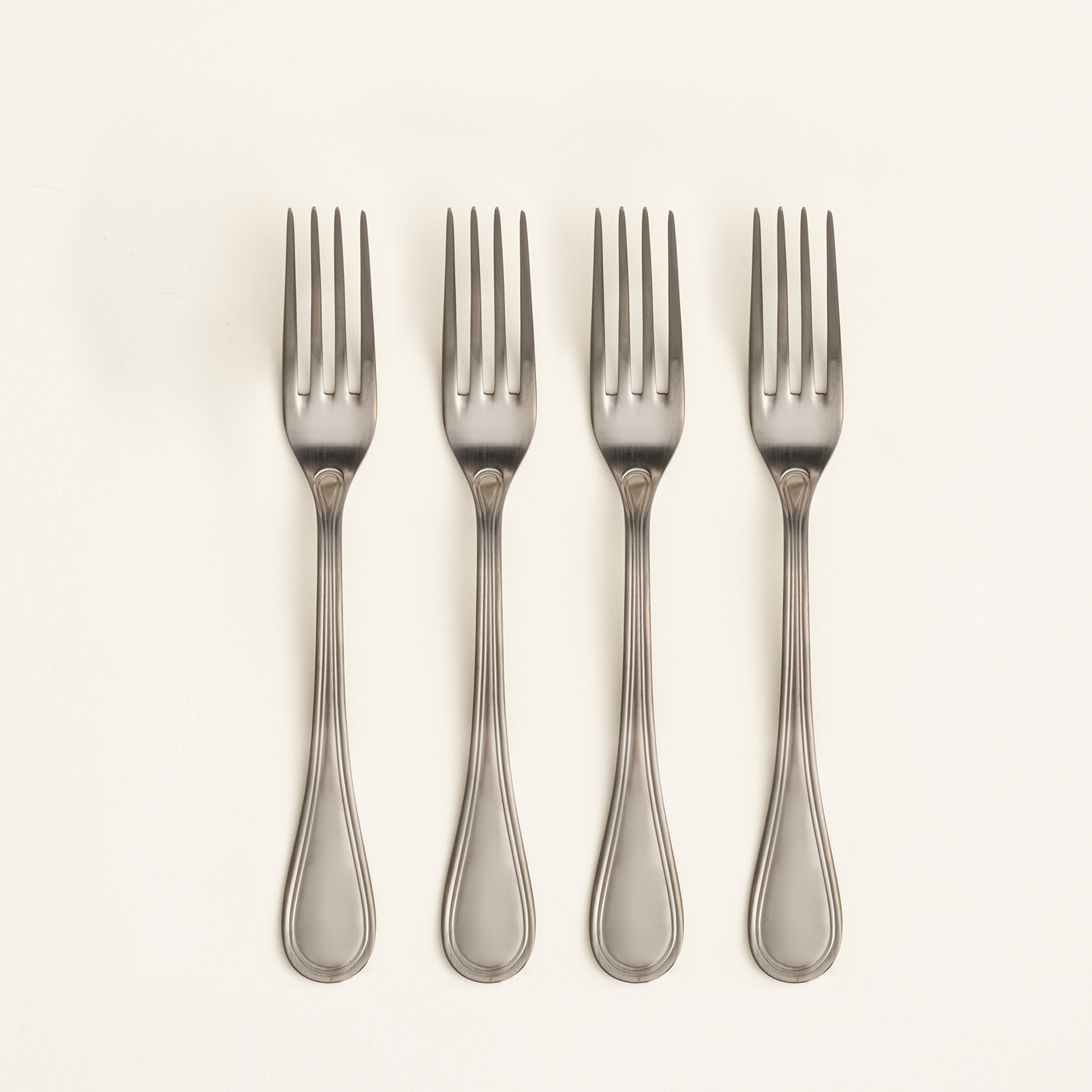 Dume Çelik Tatlı Çatalı 3x20x0.2 Cm Mat Antrasıt