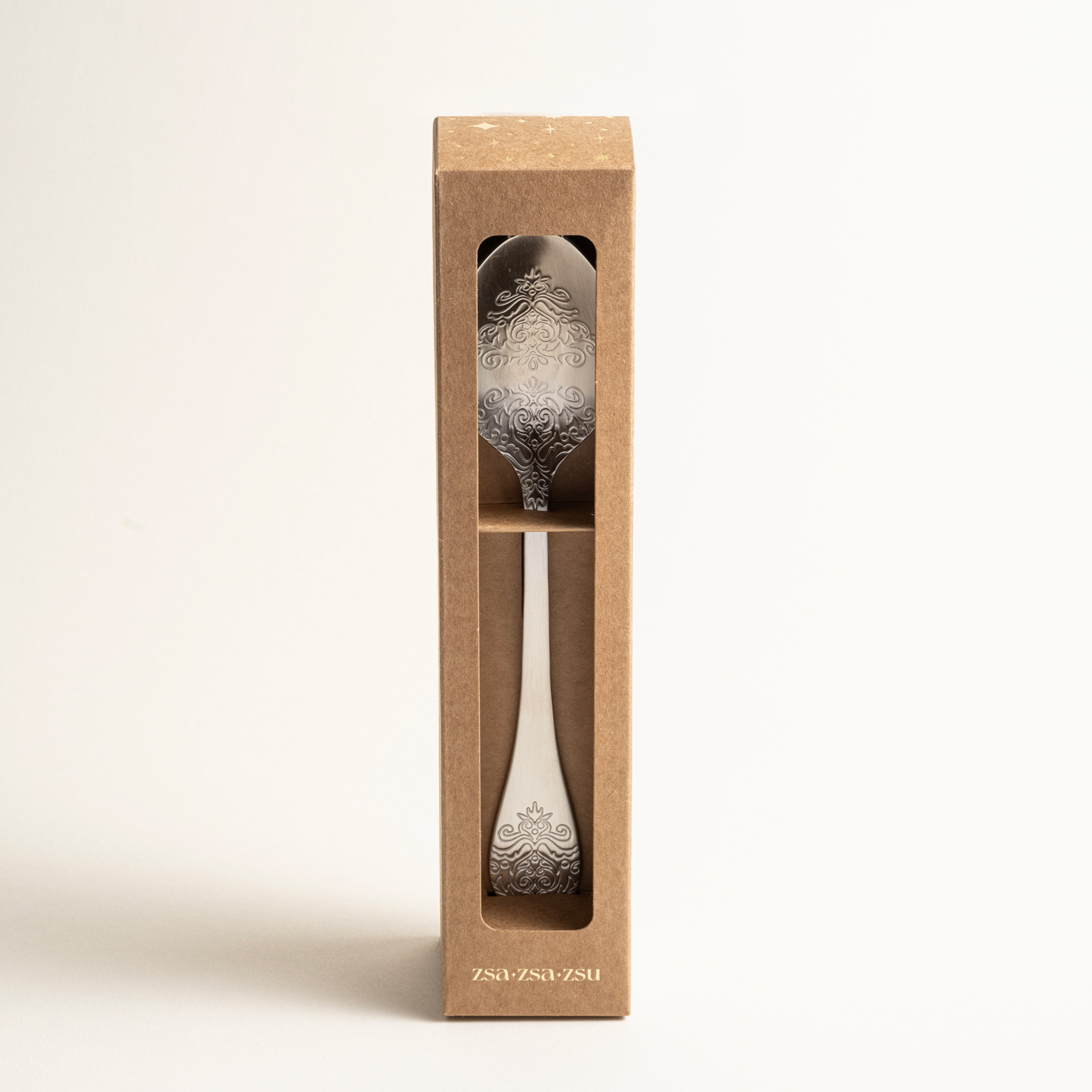 Dume Çelik Yemek Kaşığı 4x23x0.3 Cm Mat Gümüş