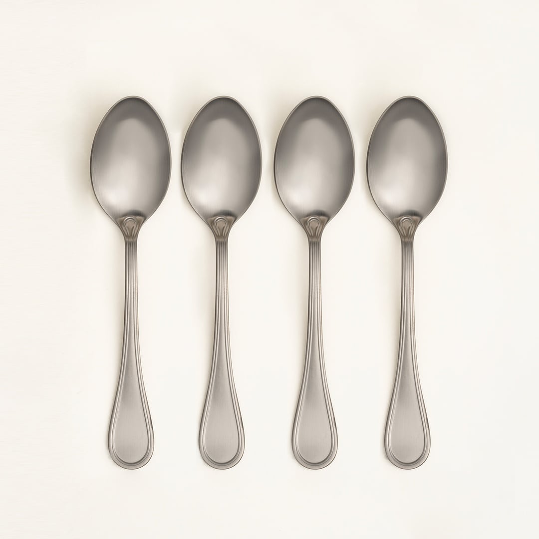 Dume Çelik Yemek Kaşığı 4x23x0.3 Cm Mat Antrasıt