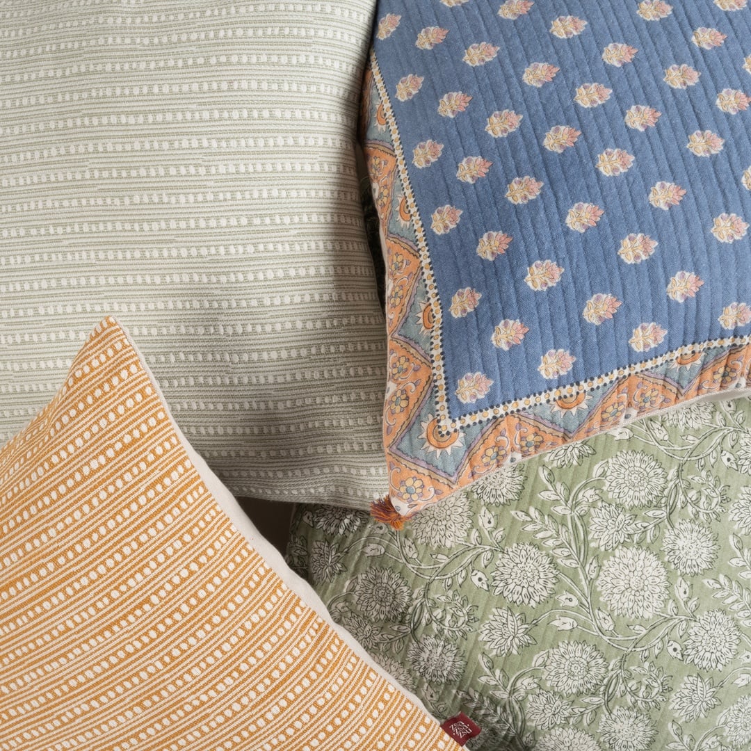 Nilüfer Pamuk Pamuk %100 Pamuk Dolgulu Kırlent 45x45 Cm Sarı