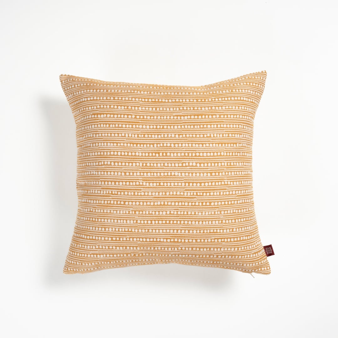 Nilüfer Pamuk Pamuk %100 Pamuk Dolgulu Kırlent 45x45 Cm Sarı