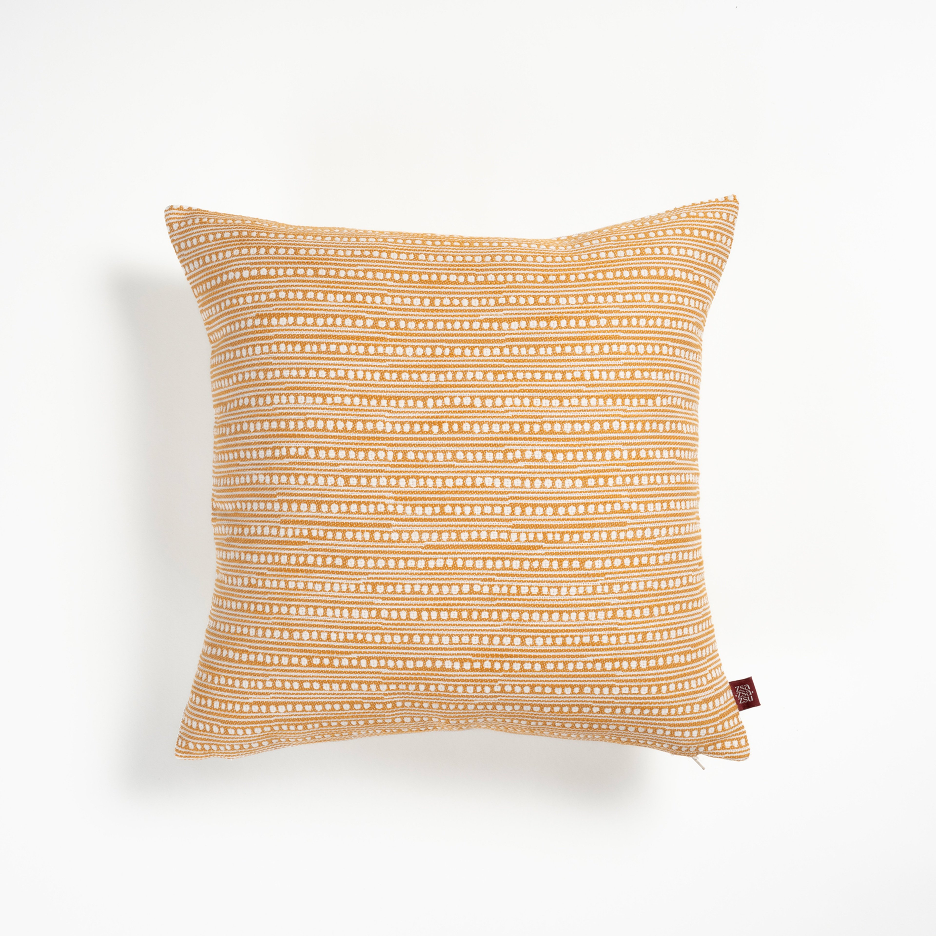 Nilüfer Pamuk Pamuk %100 Pamuk Dolgulu Kırlent 45x45 Cm Sarı