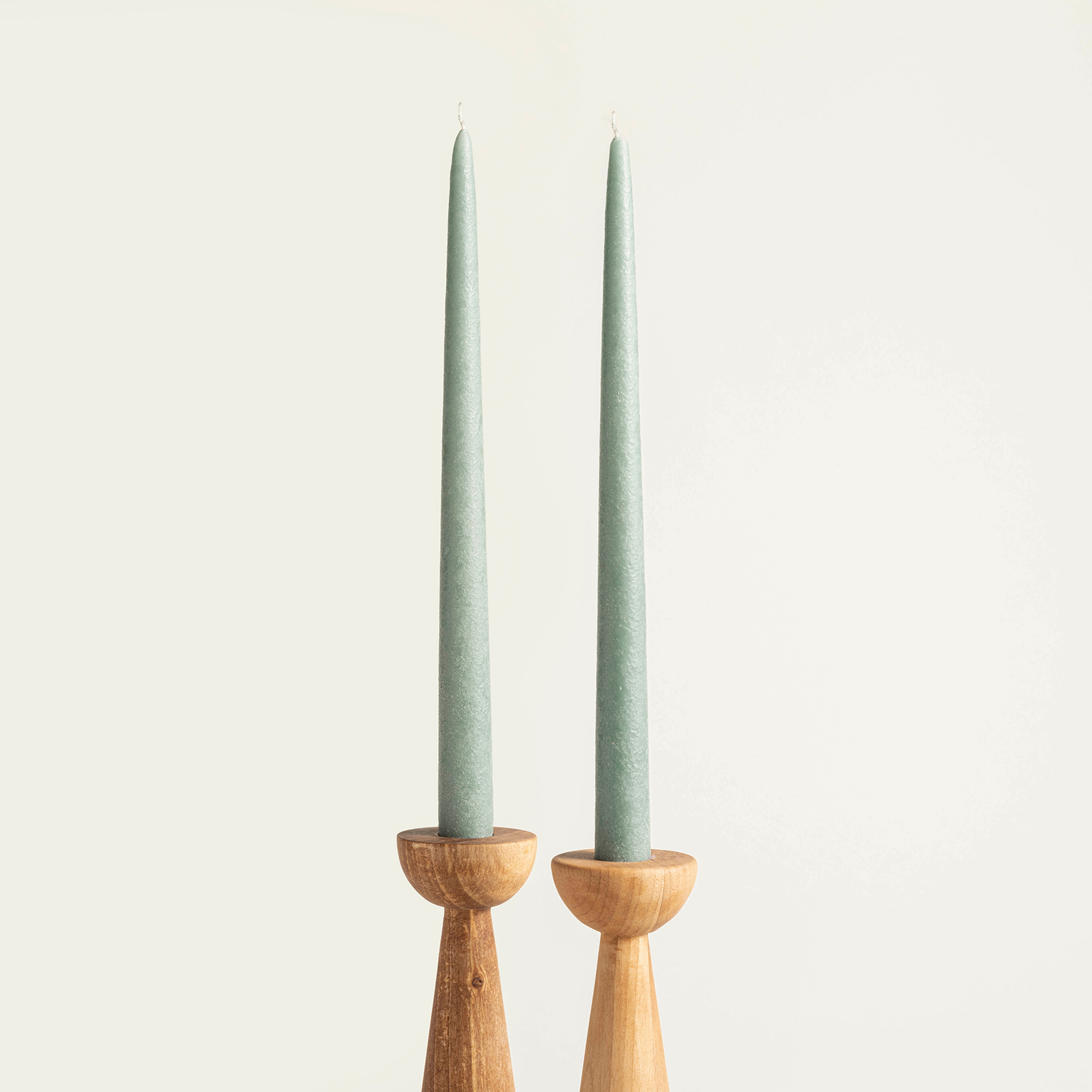 Deurne Parafın Mum 2.2x2.2x30 Cm Turkuaz