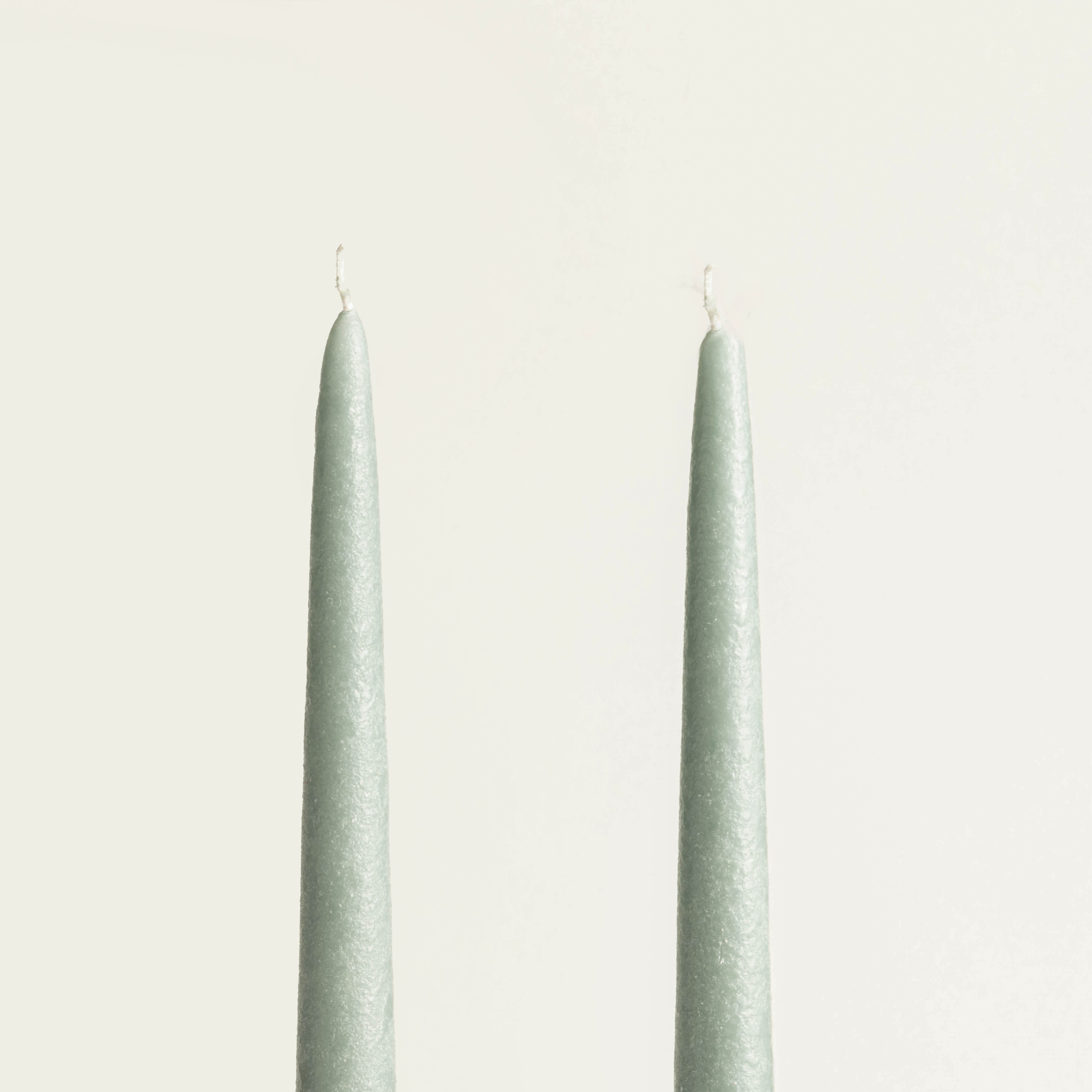 Deurne Parafın Mum 2.2x2.2x30 Cm Turkuaz