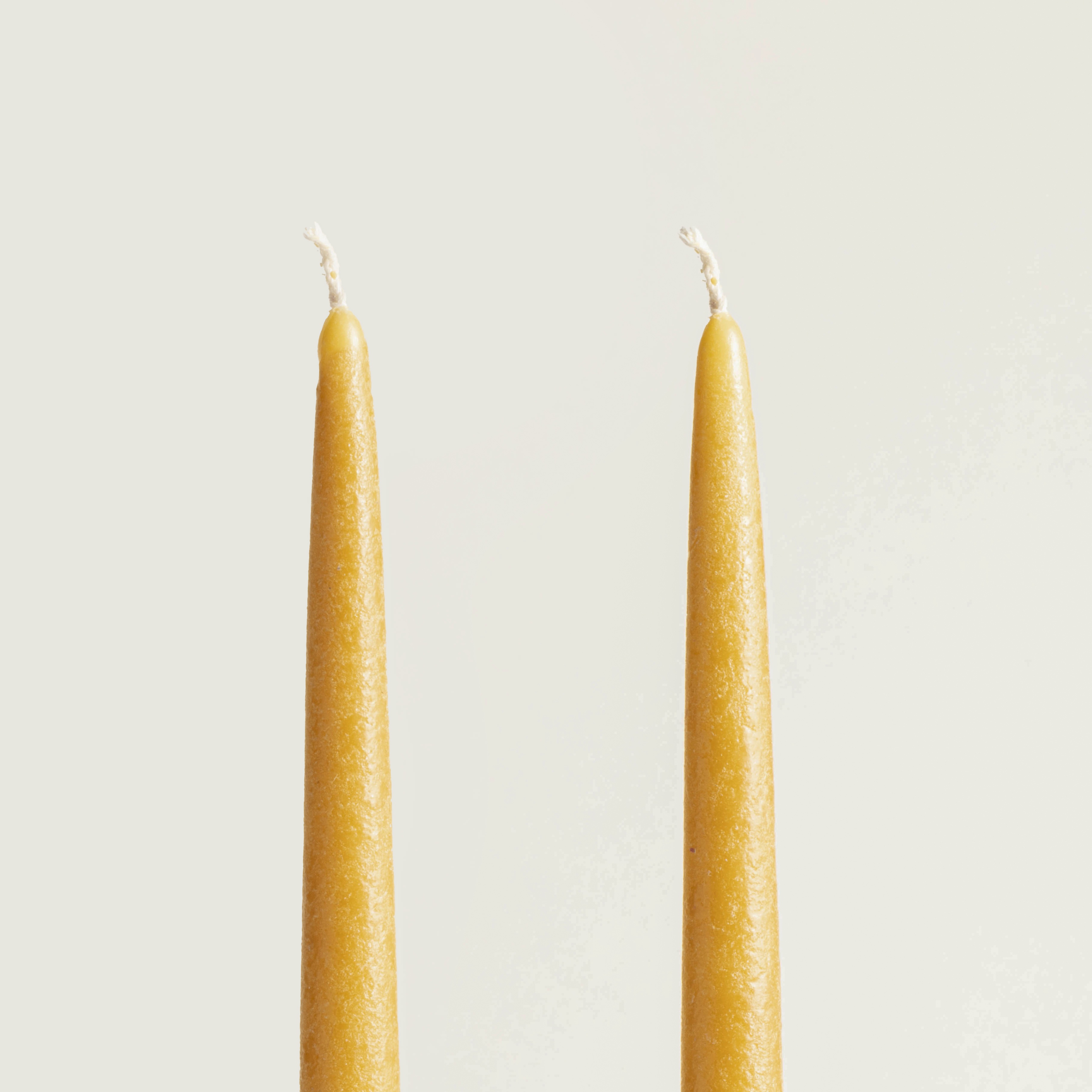 Deurne Parafın Mum 2.2x2.2x30 Cm Hardal