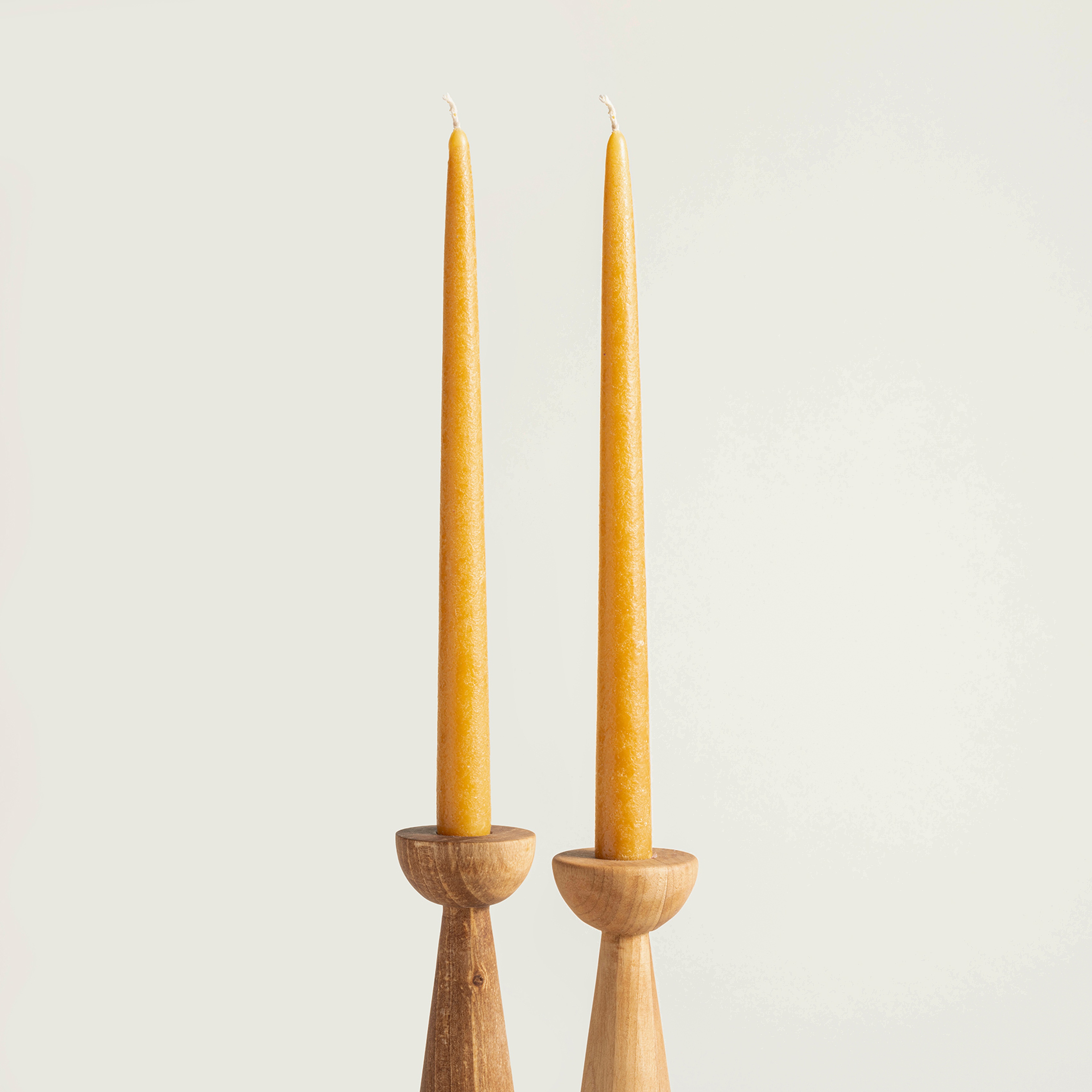 Deurne Parafın Mum 2.2x2.2x30 Cm Hardal