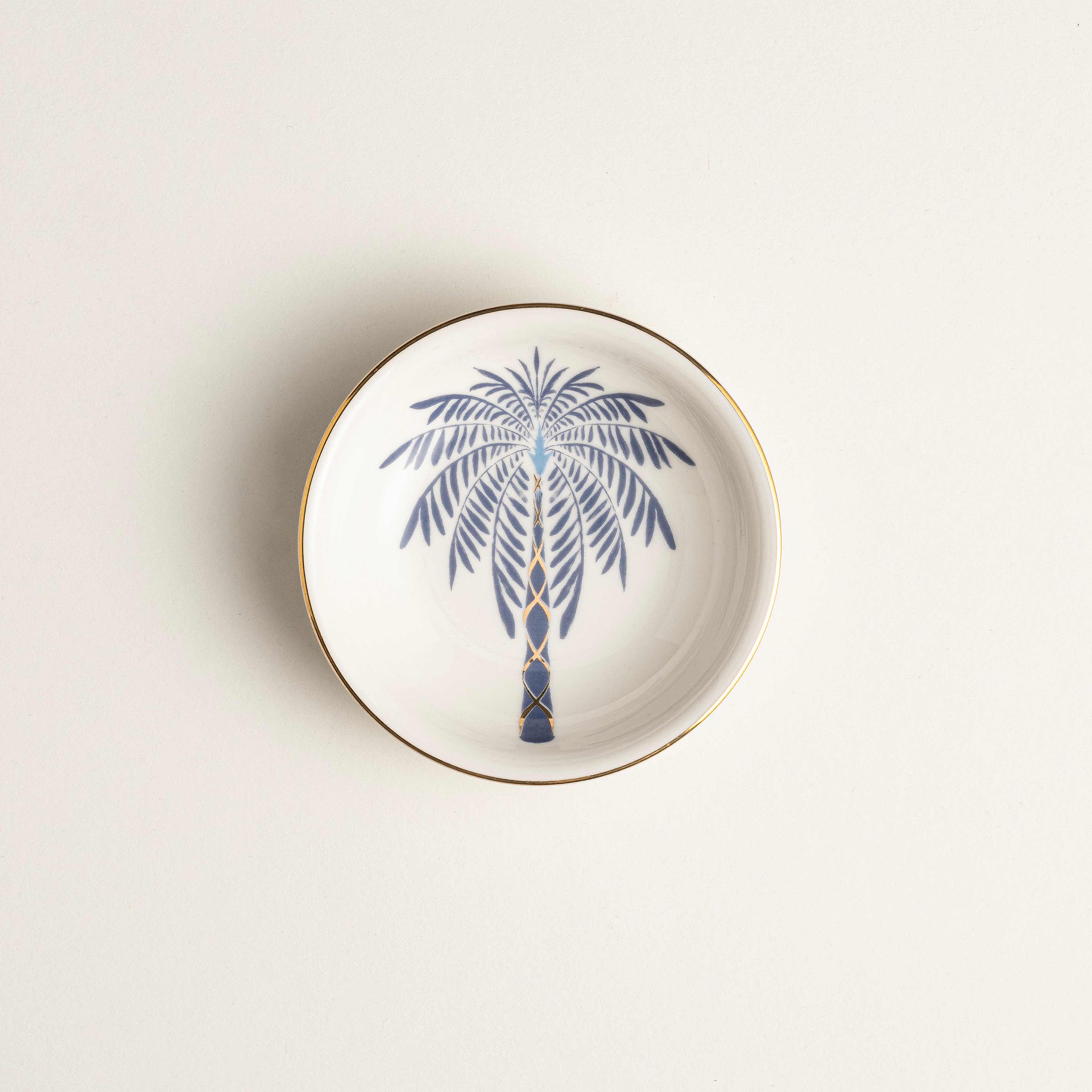 Emet Porselen Kase 11x11x2.9 Cm Mavi