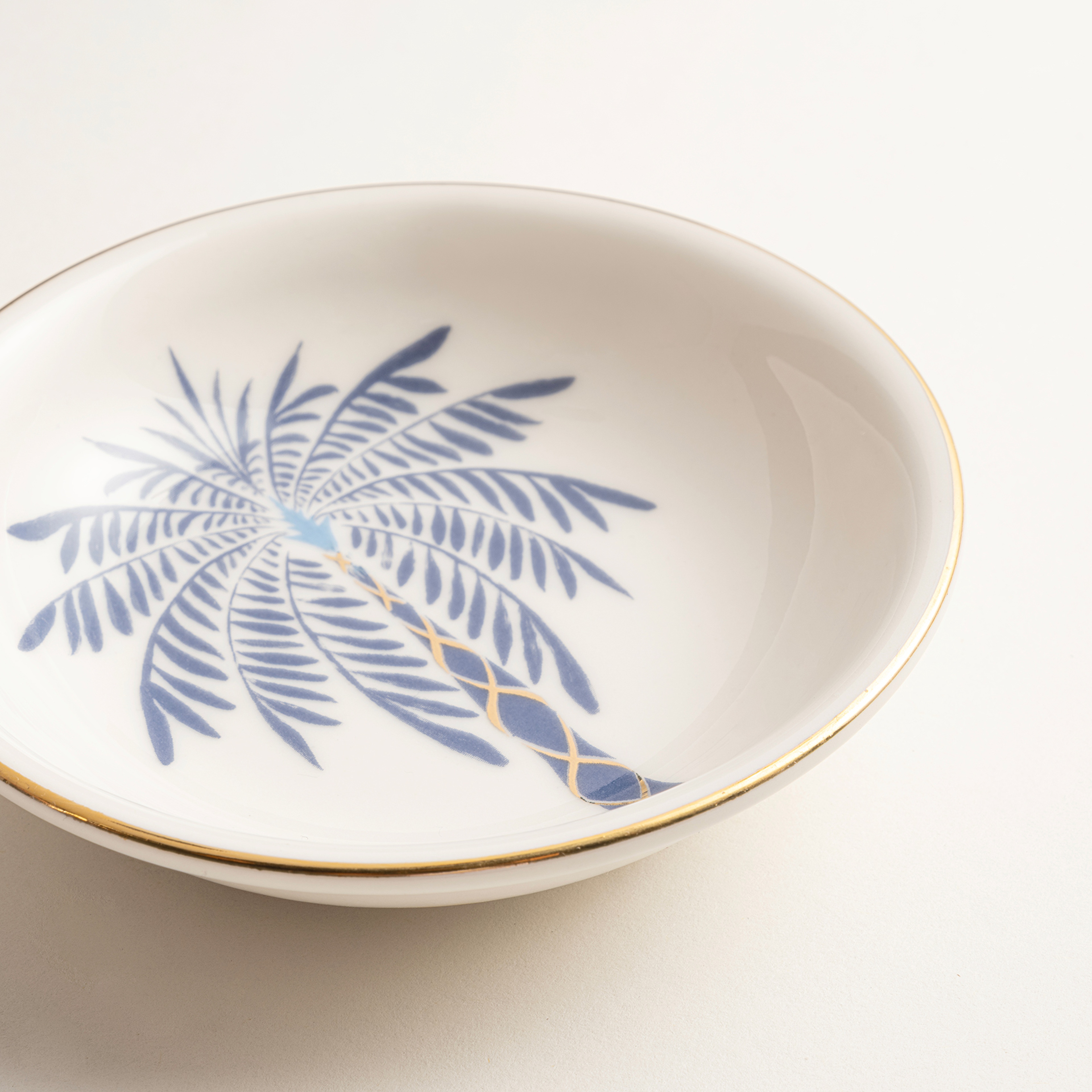 Emet Porselen Kase 11x11x2.9 Cm Mavi