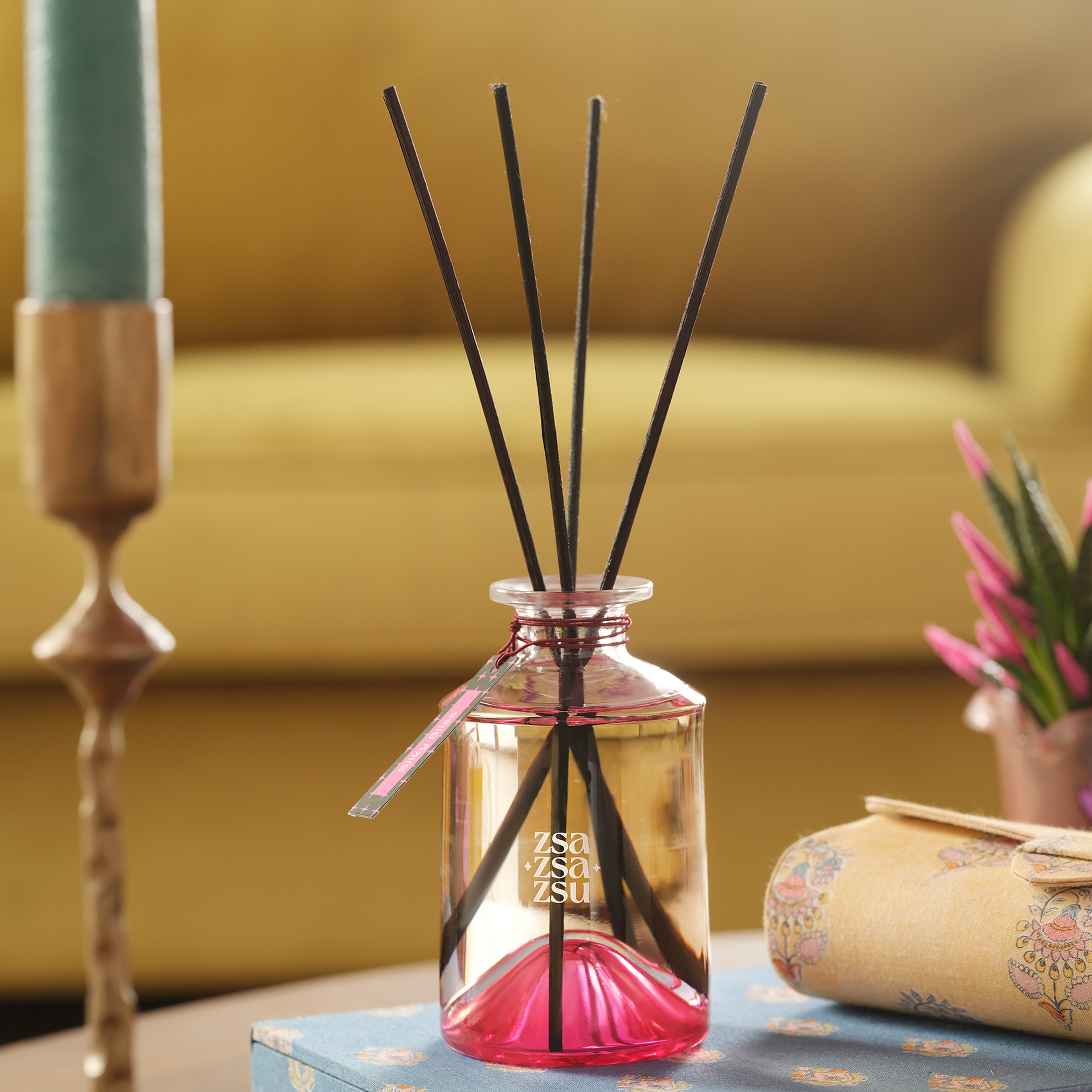 Sılky Blıss Çubuklu Oda Kokusu 190 Ml Pembe