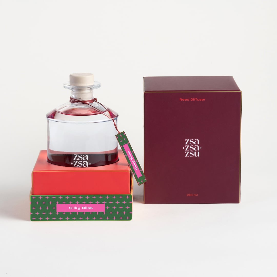 Sılky Blıss Çubuklu Oda Kokusu 190 Ml Pembe