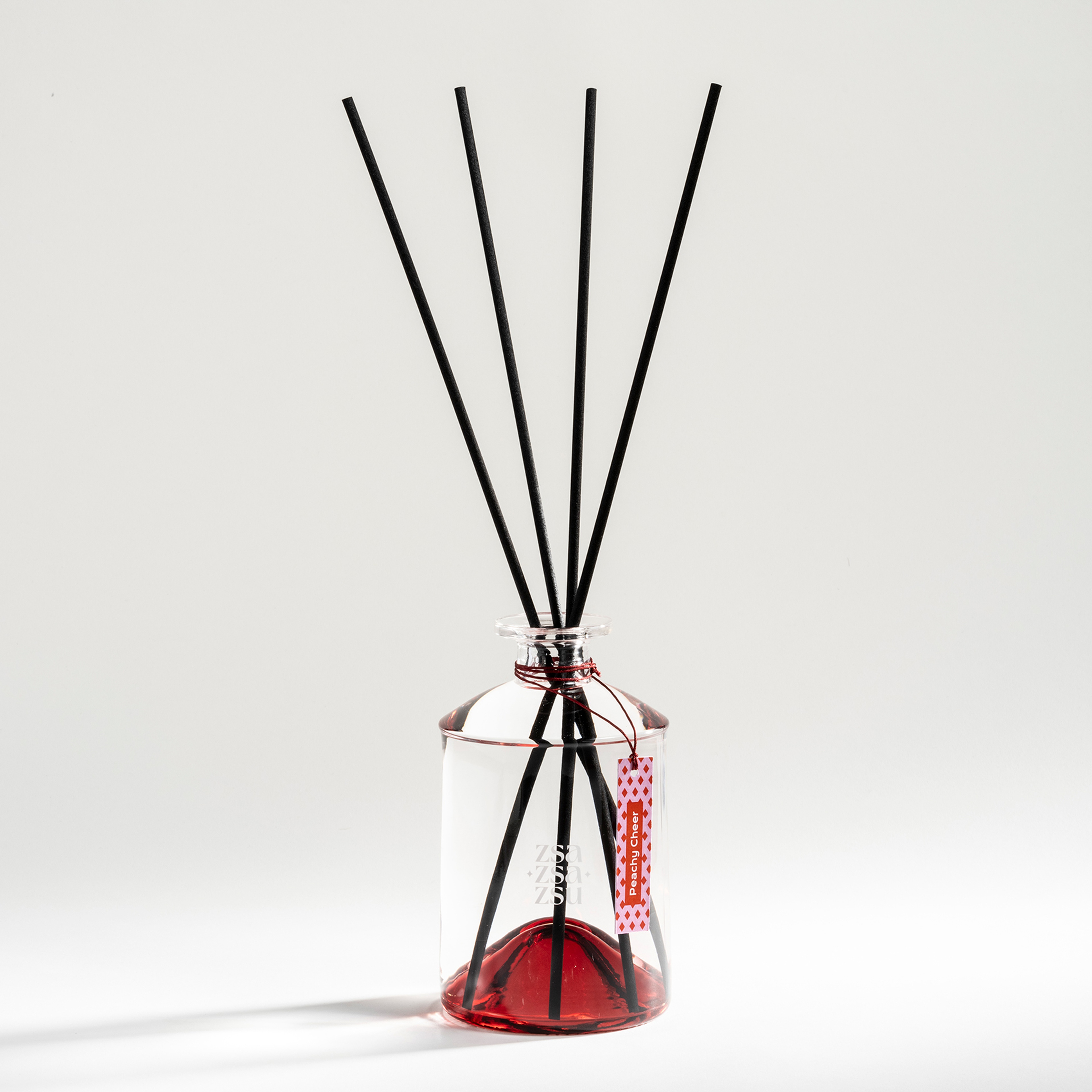 Peachy Cheer Çubuklu Oda Kokusu 470 Ml Kırmızı