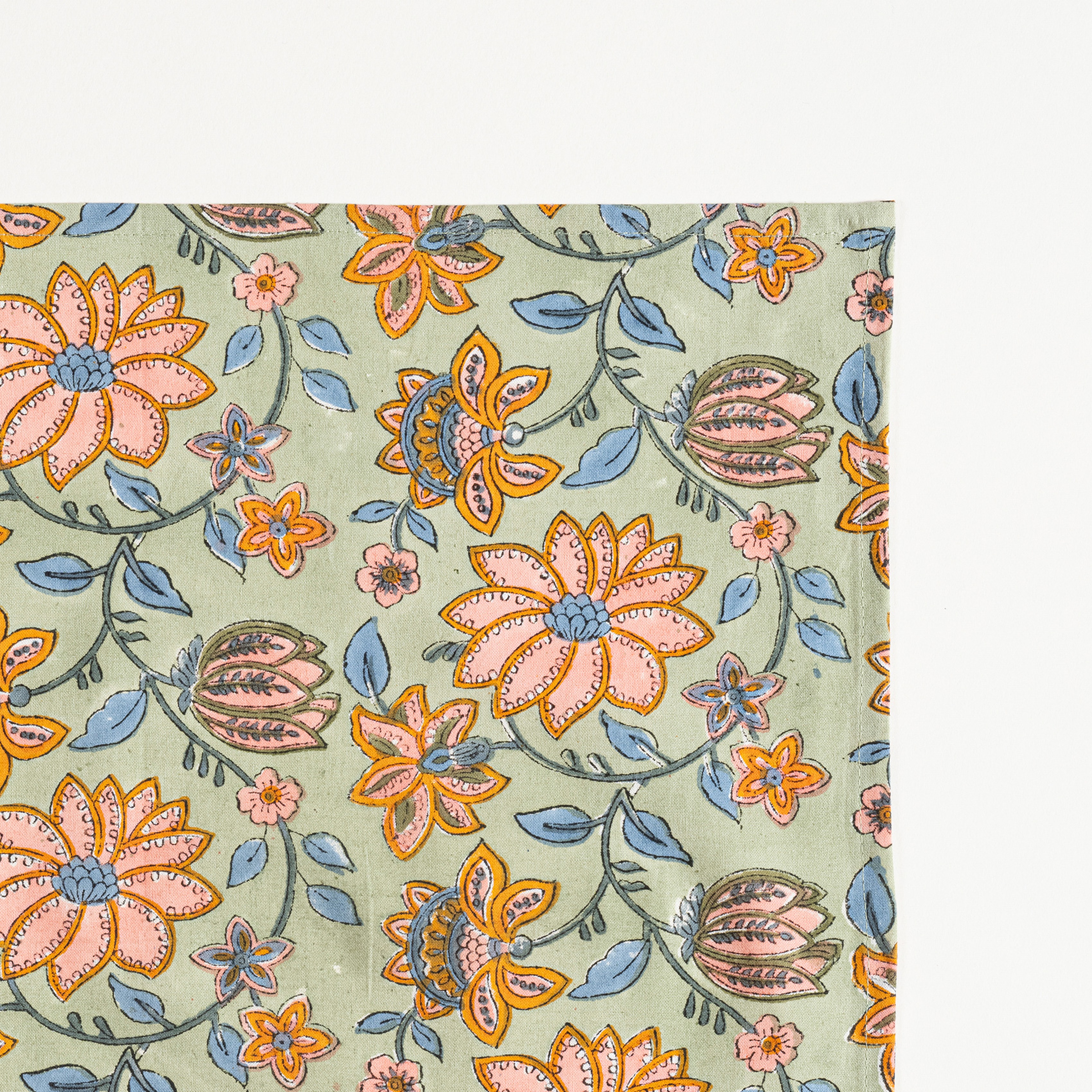 Maotha El Baskısı Pamuk %100 Pamuk Peçete 45x45 Cm Renkli