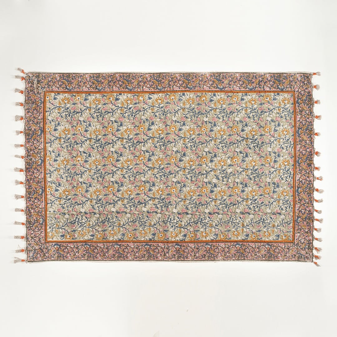 Palrı Pamuk Pamuk Kilim 120x180 Cm Yeşil