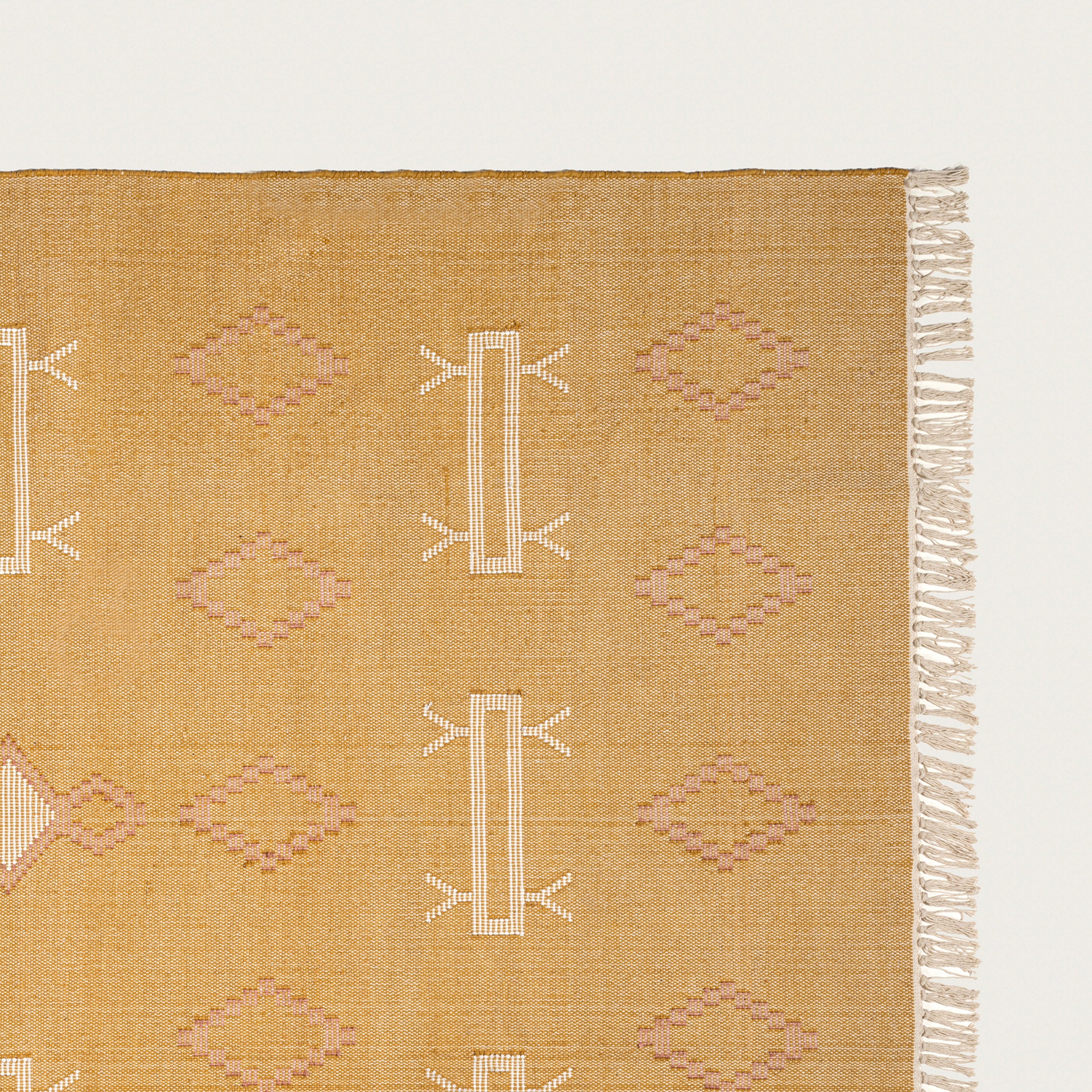 Jaıpur Pamuk Kilim 80x150 Cm Sarı