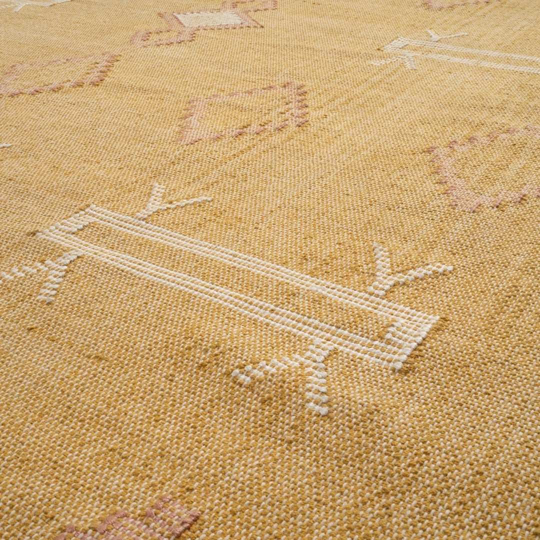 Jaıpur Pamuk Kilim 120x180 Cm Sarı