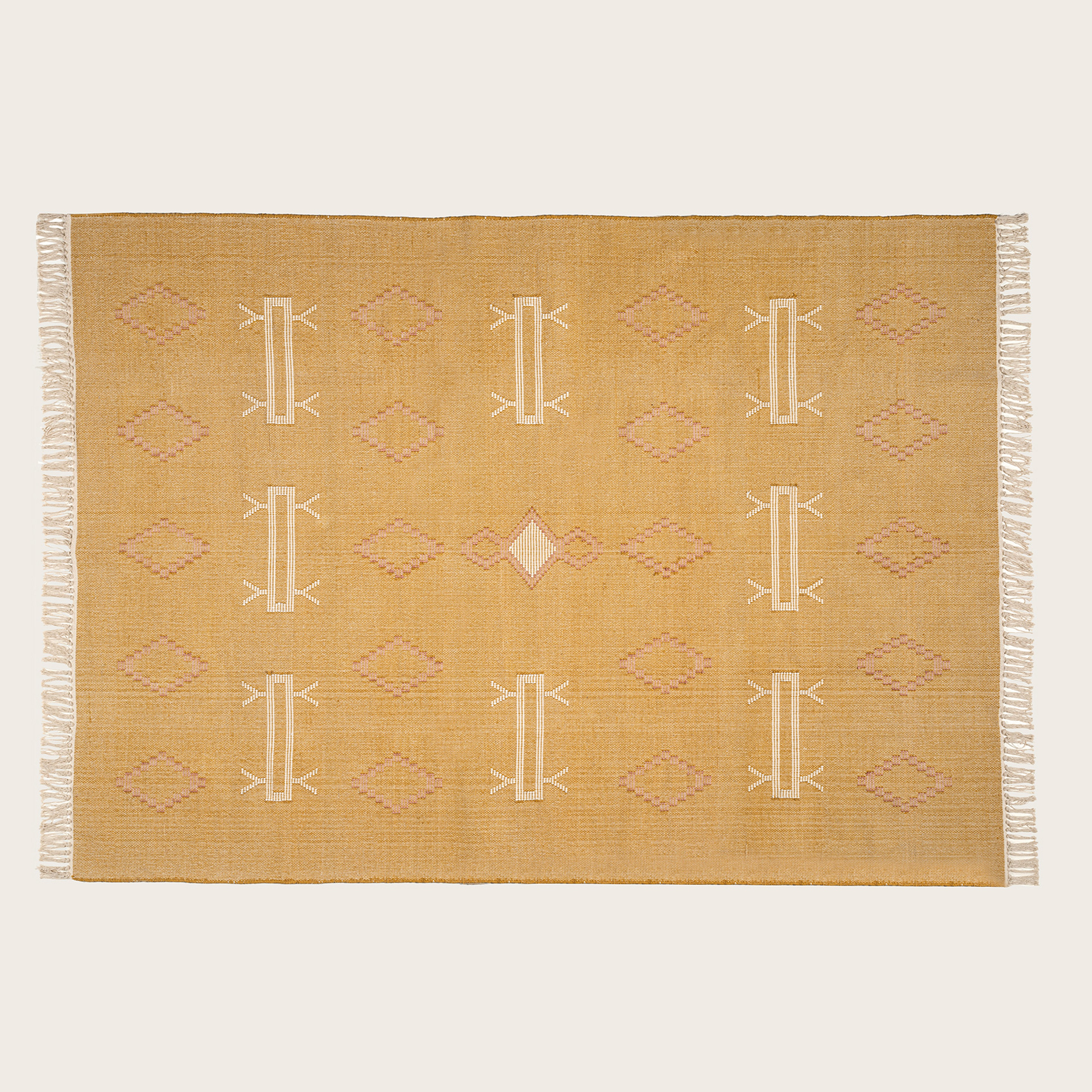 Jaıpur Pamuk Kilim 120x180 Cm Sarı