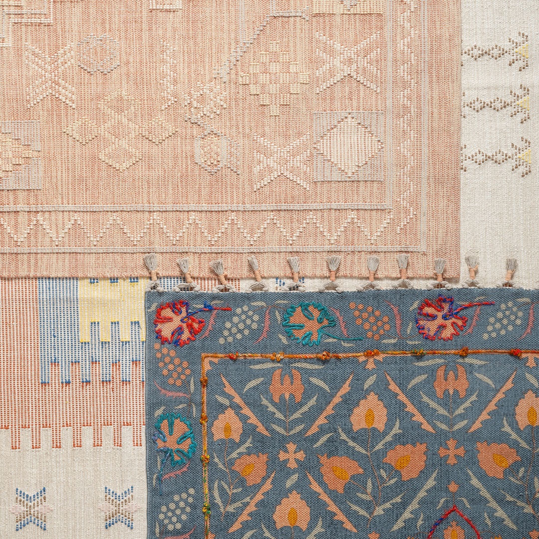 Jaıpur Pamuk Kilim 80x150 Cm Pembe