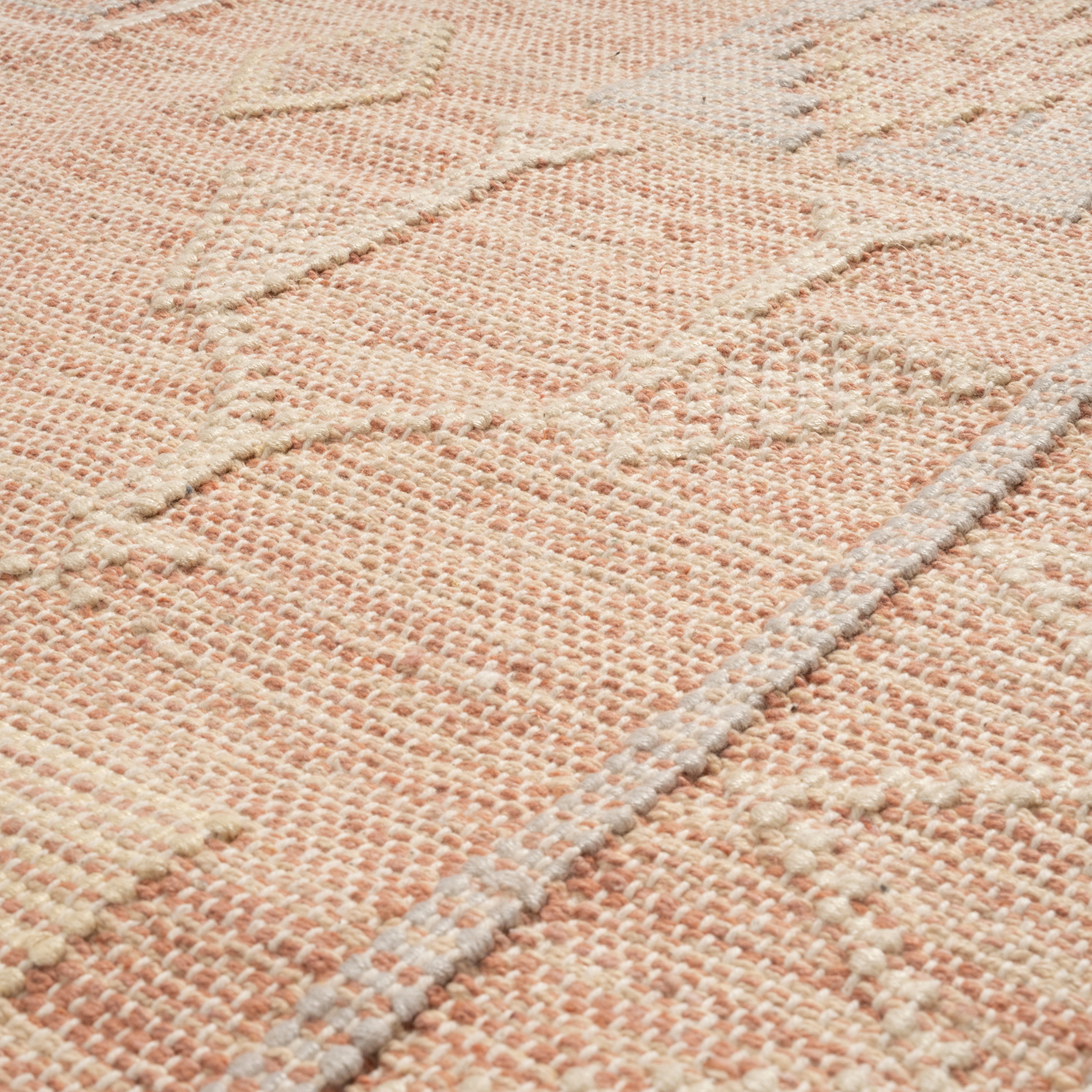 Jaıpur Pamuk Kilim 80x150 Cm Pembe