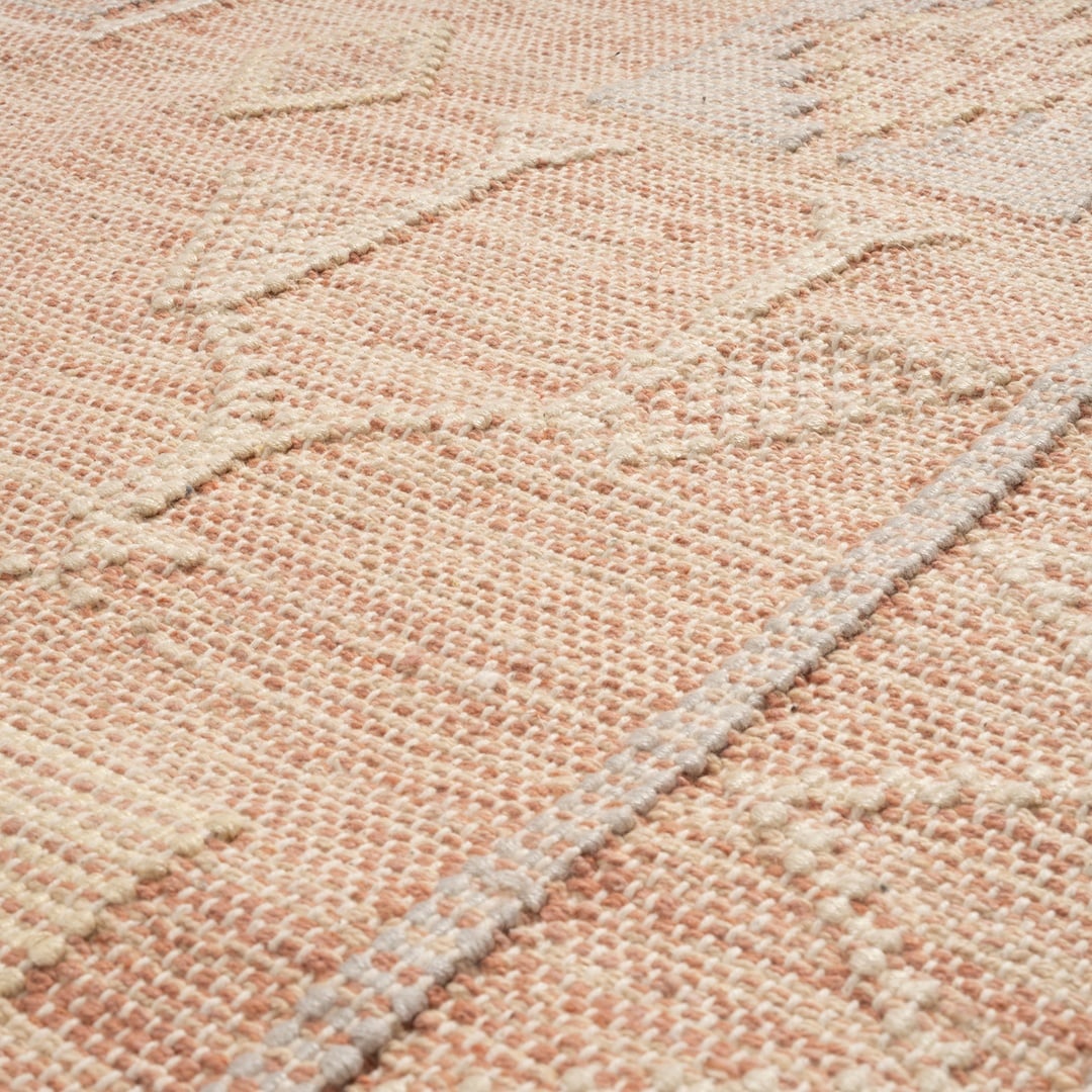 Jaıpur Pamuk Kilim 120x180 Cm Pembe