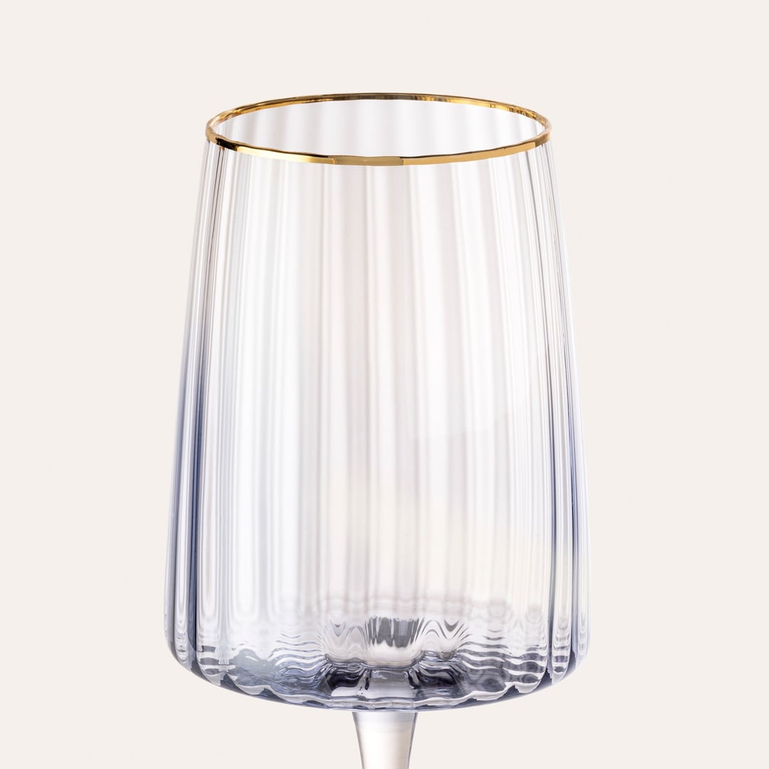 Loess Cam Kadeh 510 Ml Mavi