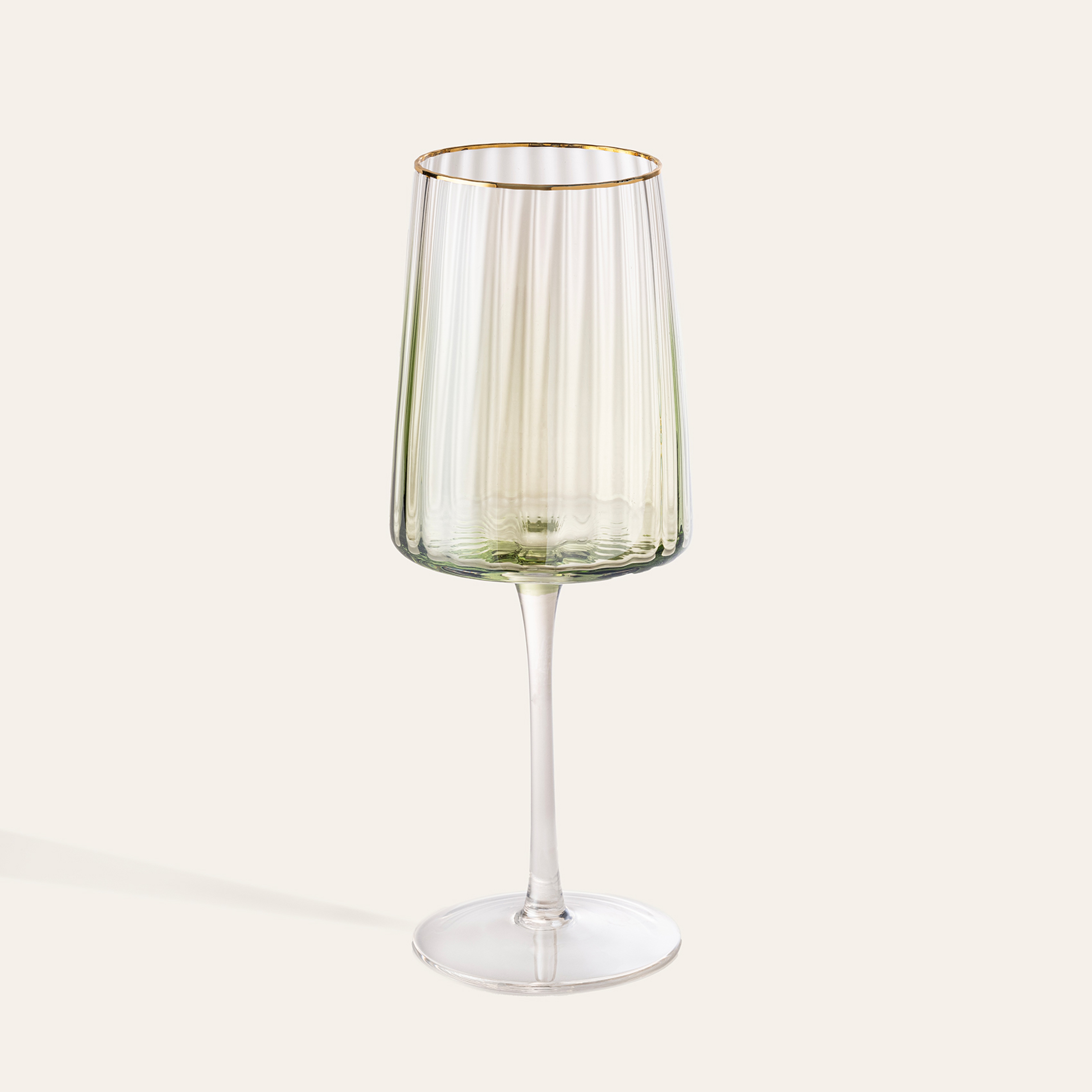 Loess Cam Kadeh 510 Ml Yeşil