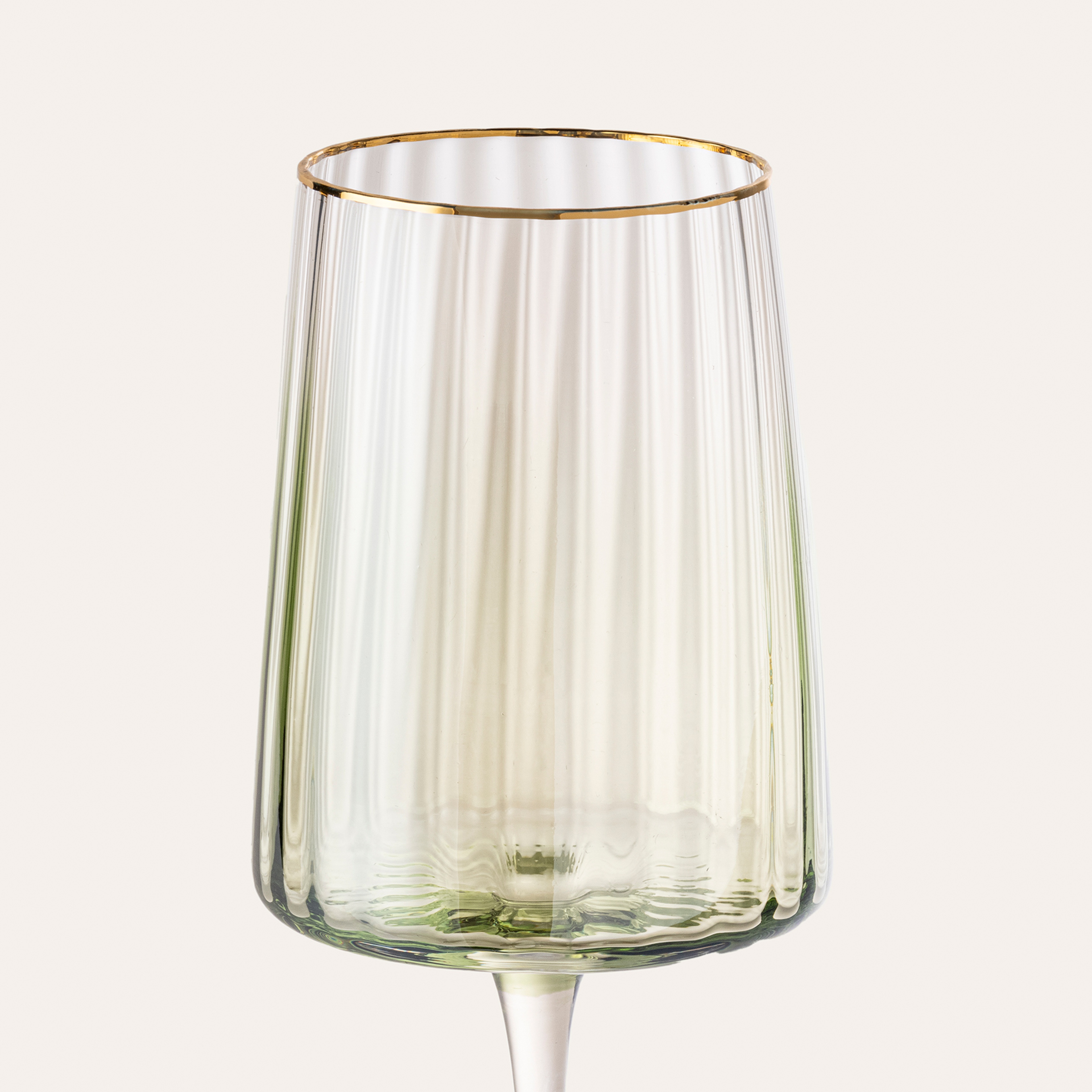 Loess Cam Kadeh 510 Ml Yeşil