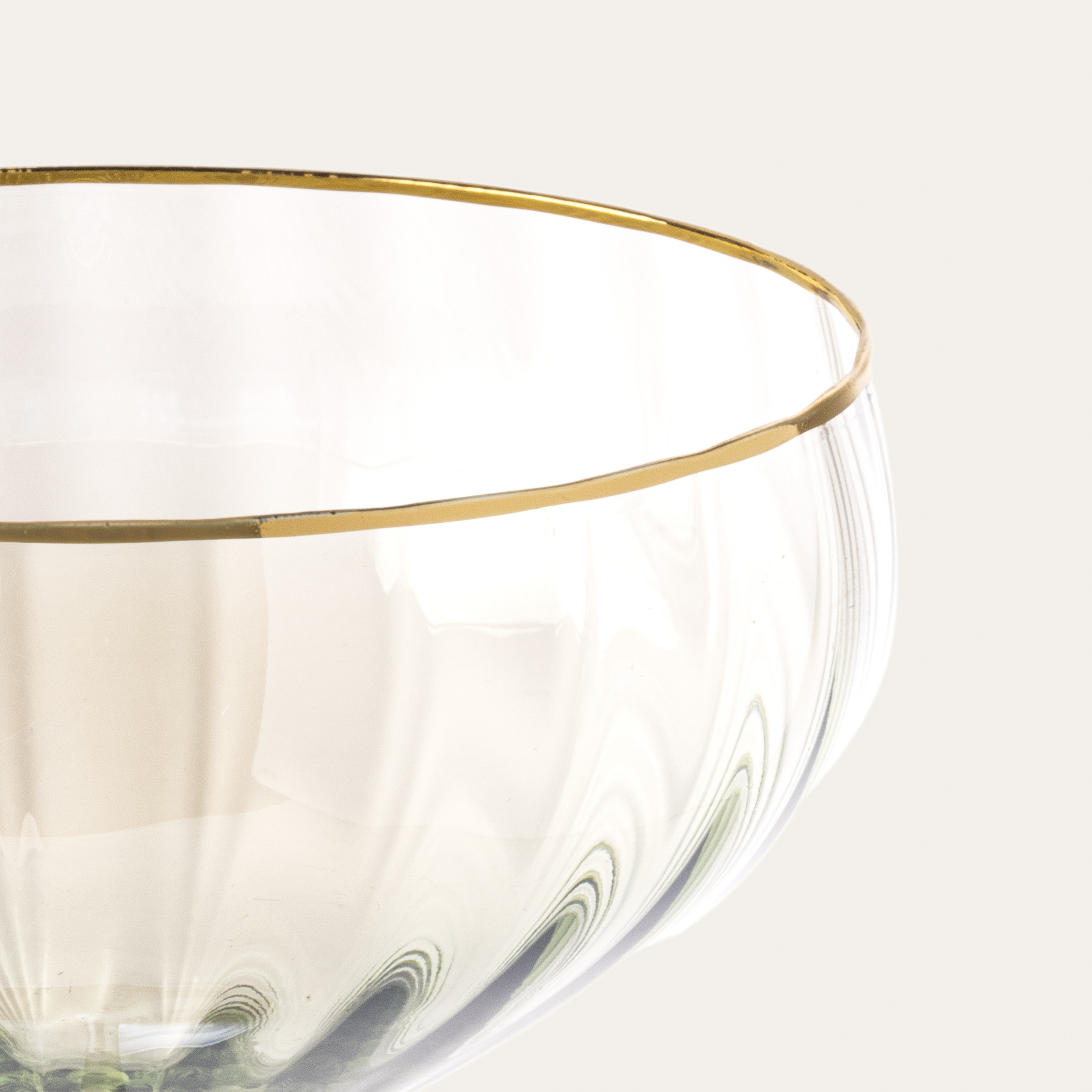 Loess Cam Kadeh 310 Ml Yeşil