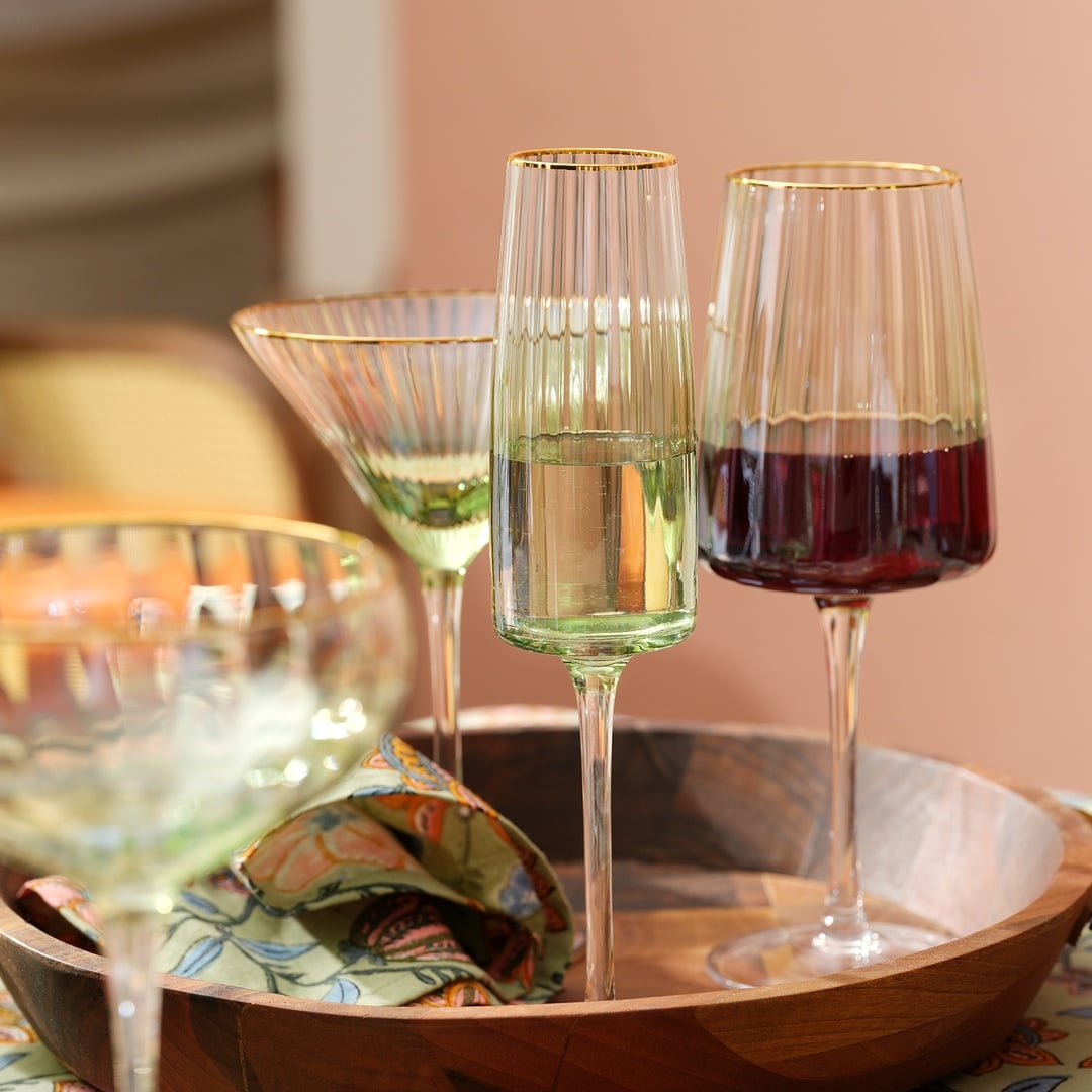 Loess Cam Kadeh 230 Ml Yeşil