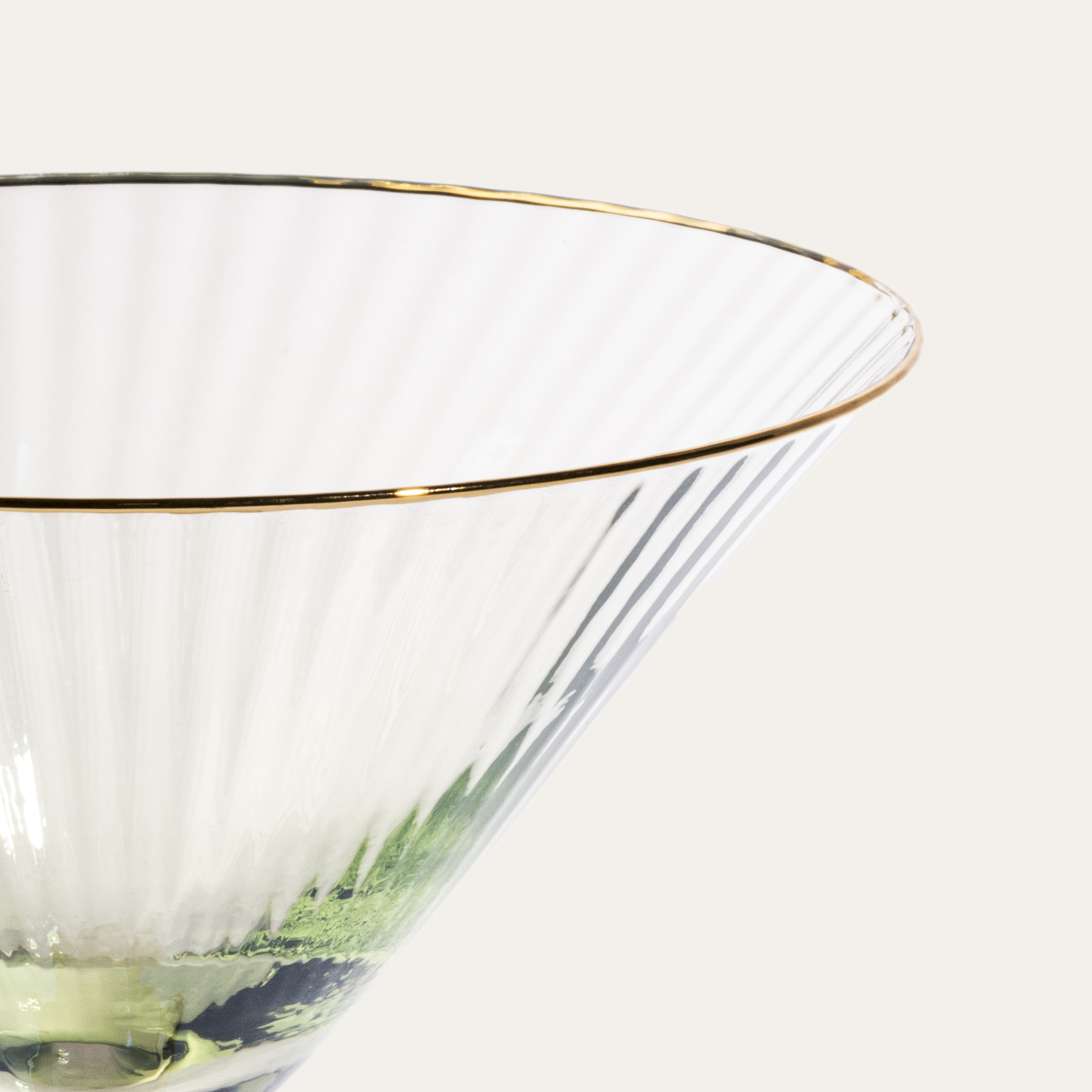 Loess Cam Kadeh 240 Ml Yeşil