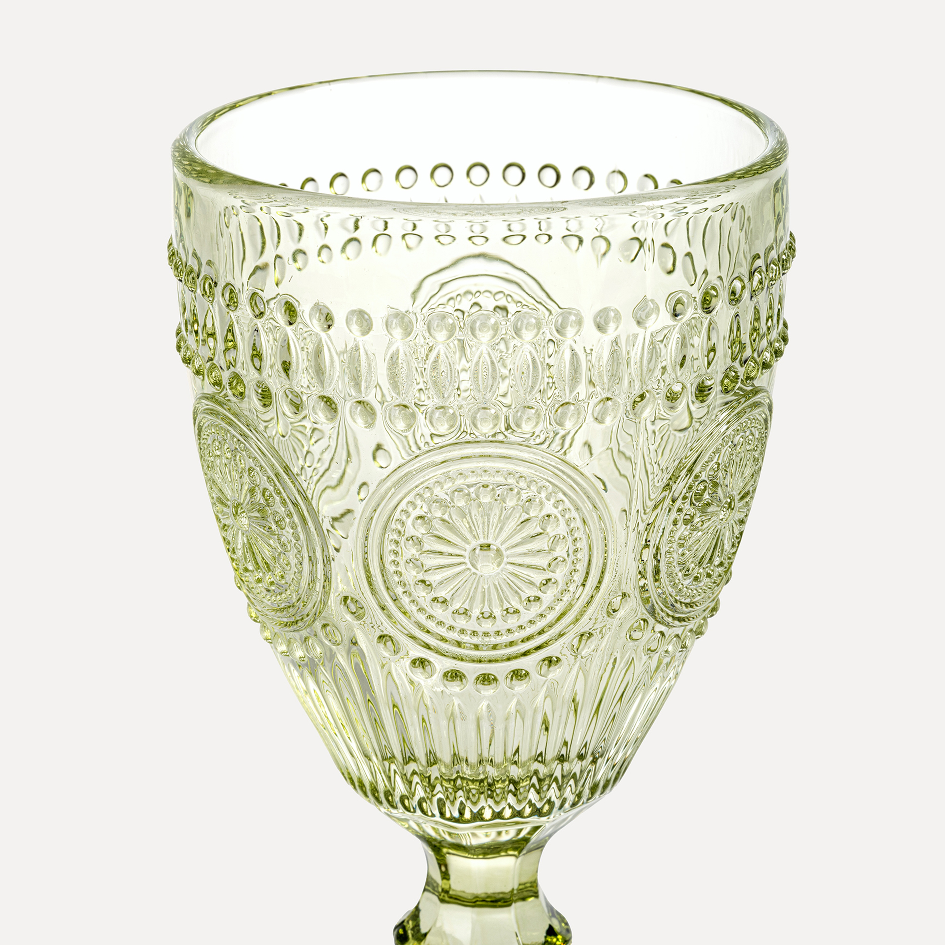 Loess Cam Kadeh 300 Ml Yeşil