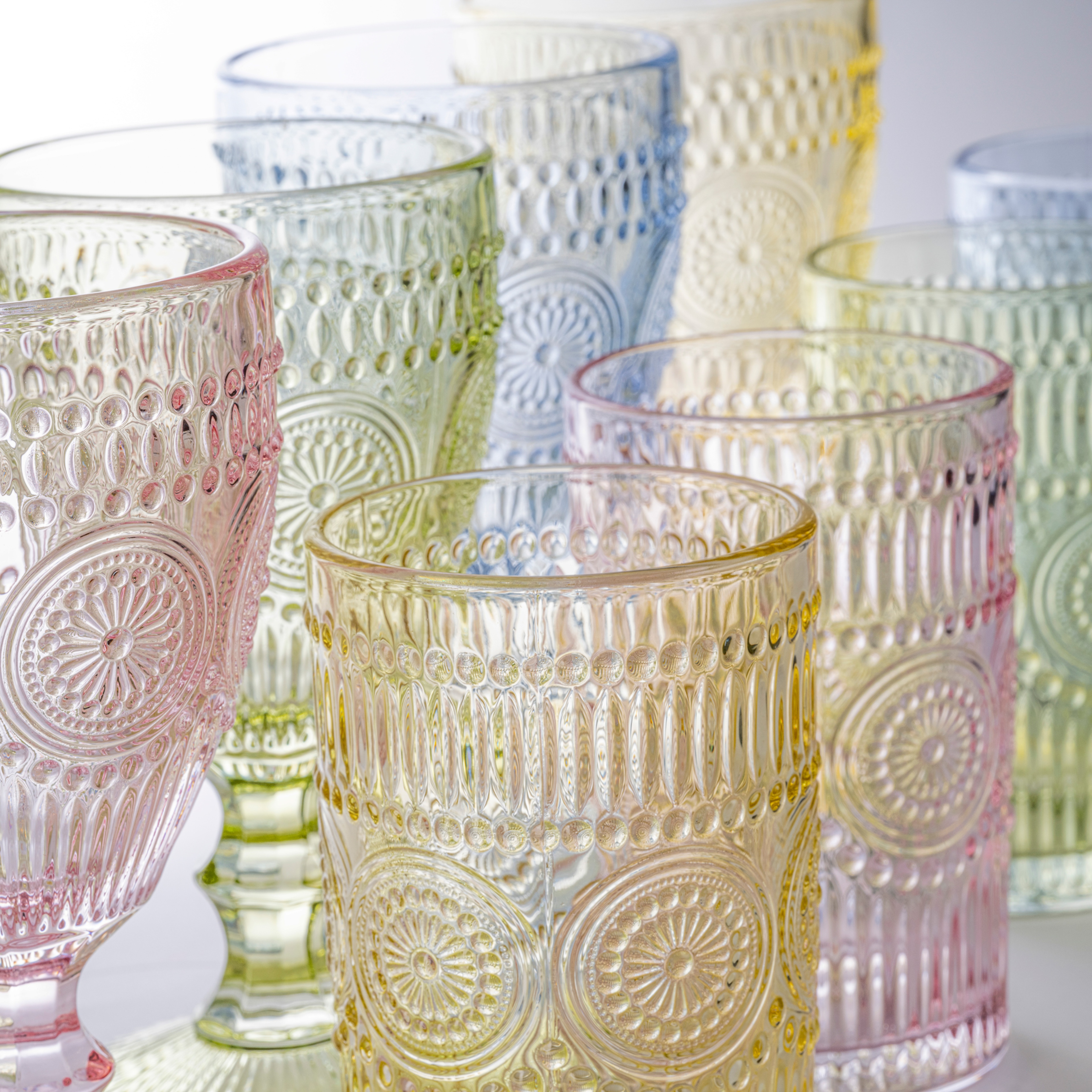 Loess Cam Kadeh 300 Ml Yeşil