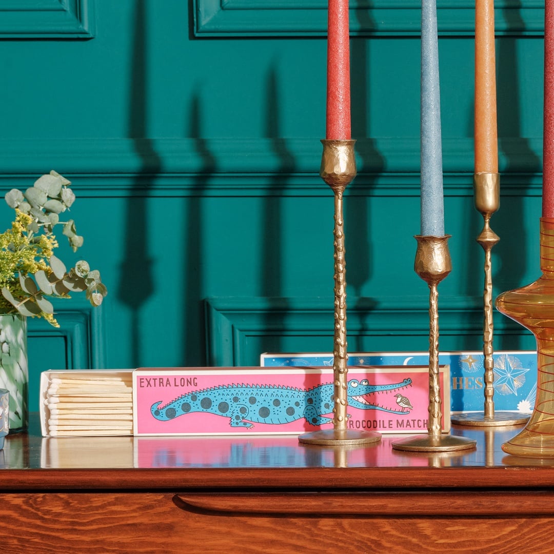 Crocodıle Ahşap Kibrit Hediyelik Eşya 29x60x3 Cm Renkli