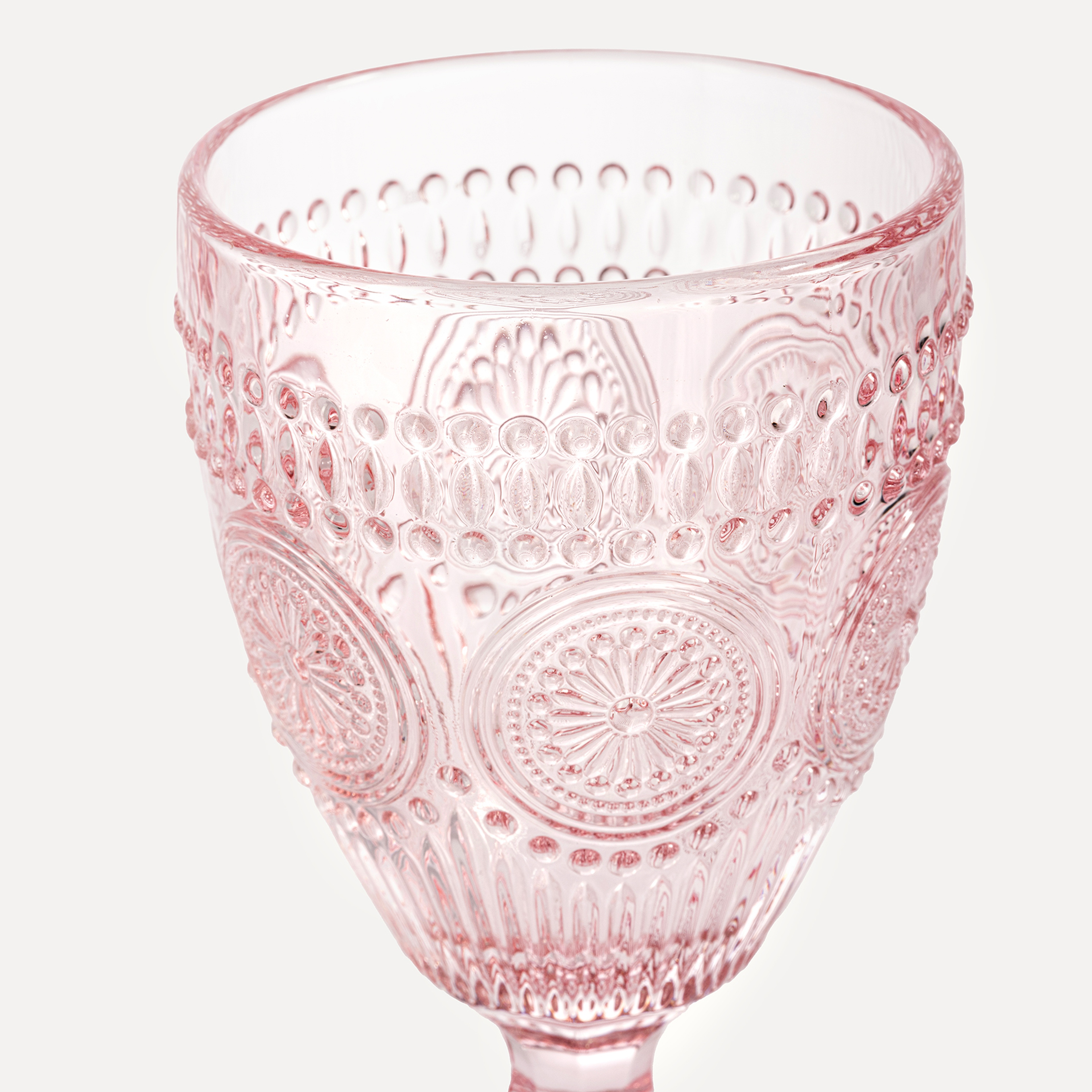 Loess Cam Kadeh 300 Ml Pembe