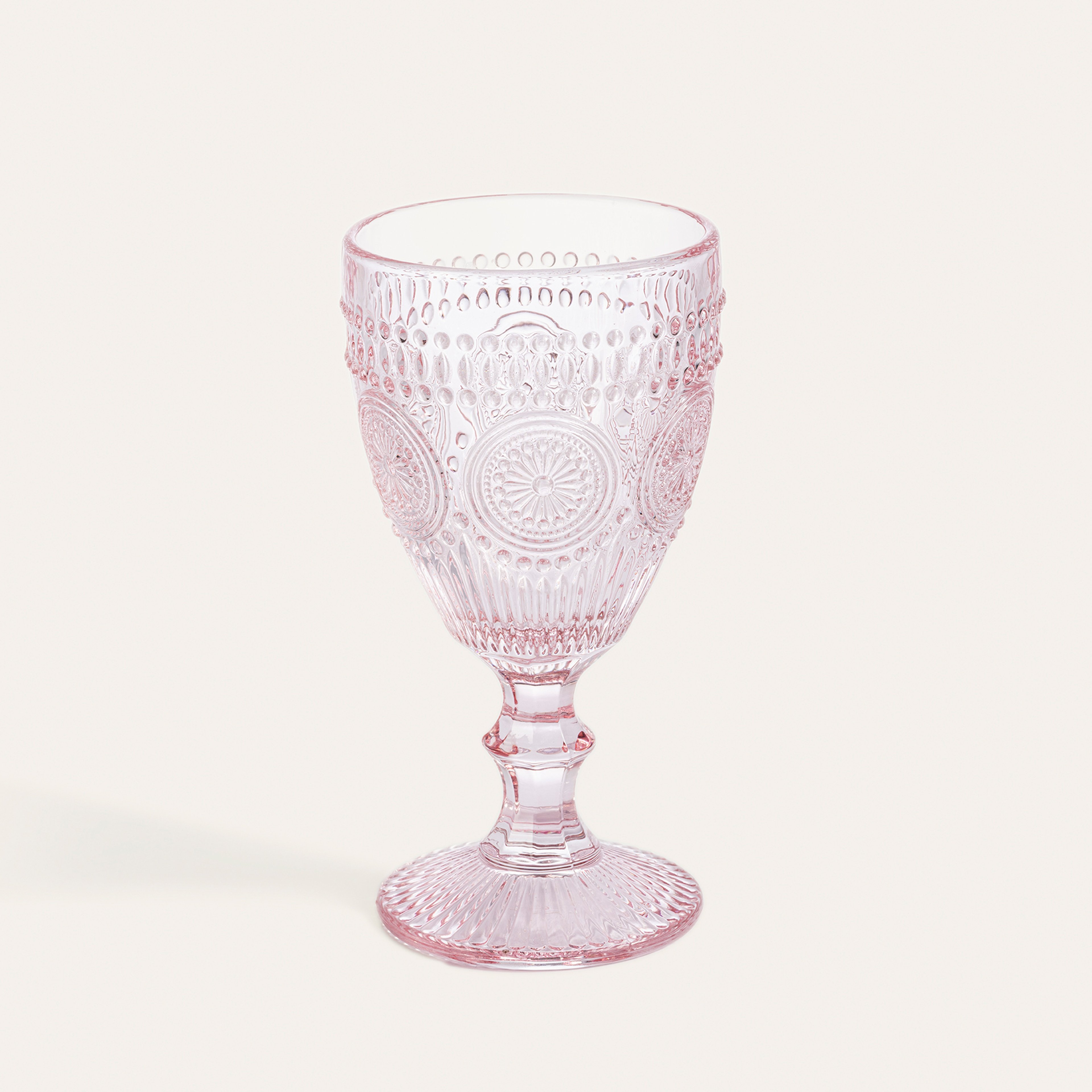 Loess Cam Kadeh 300 Ml Pembe